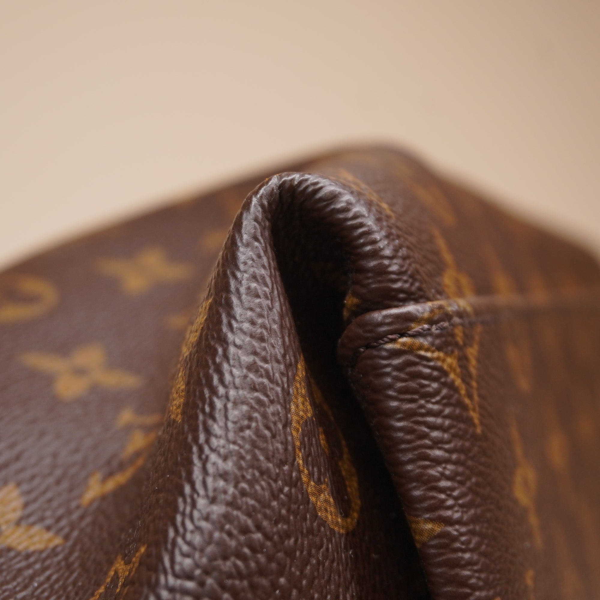 PRE-OWNED LV Monogram Tuileries Besace Kaki Shoulder Bag