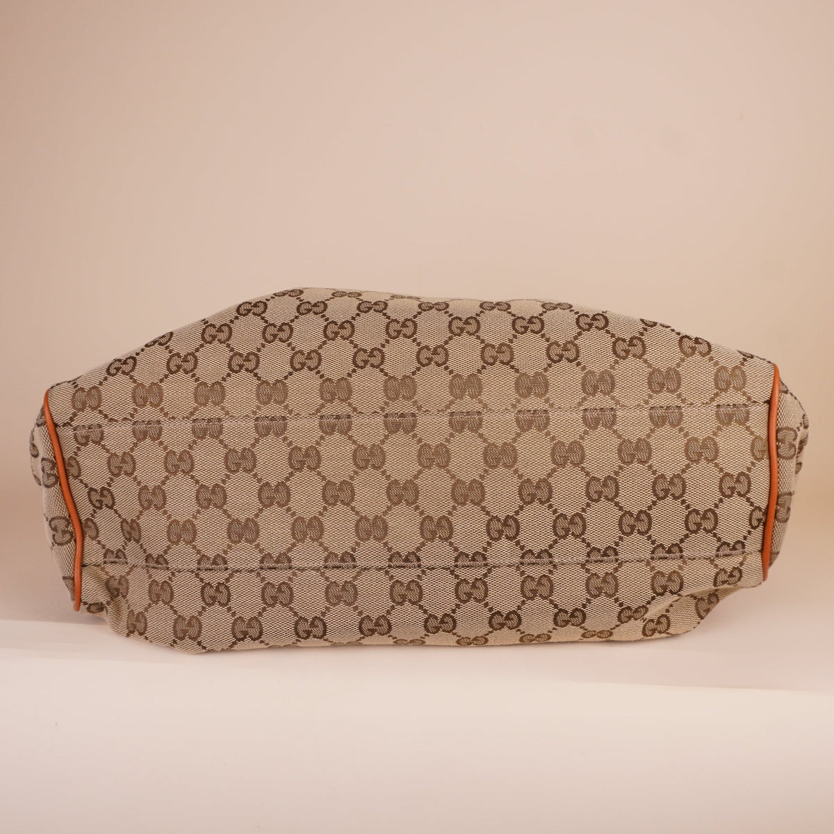 PRE-OWNED GG Sukey Canvas Tote Shoulder Bag