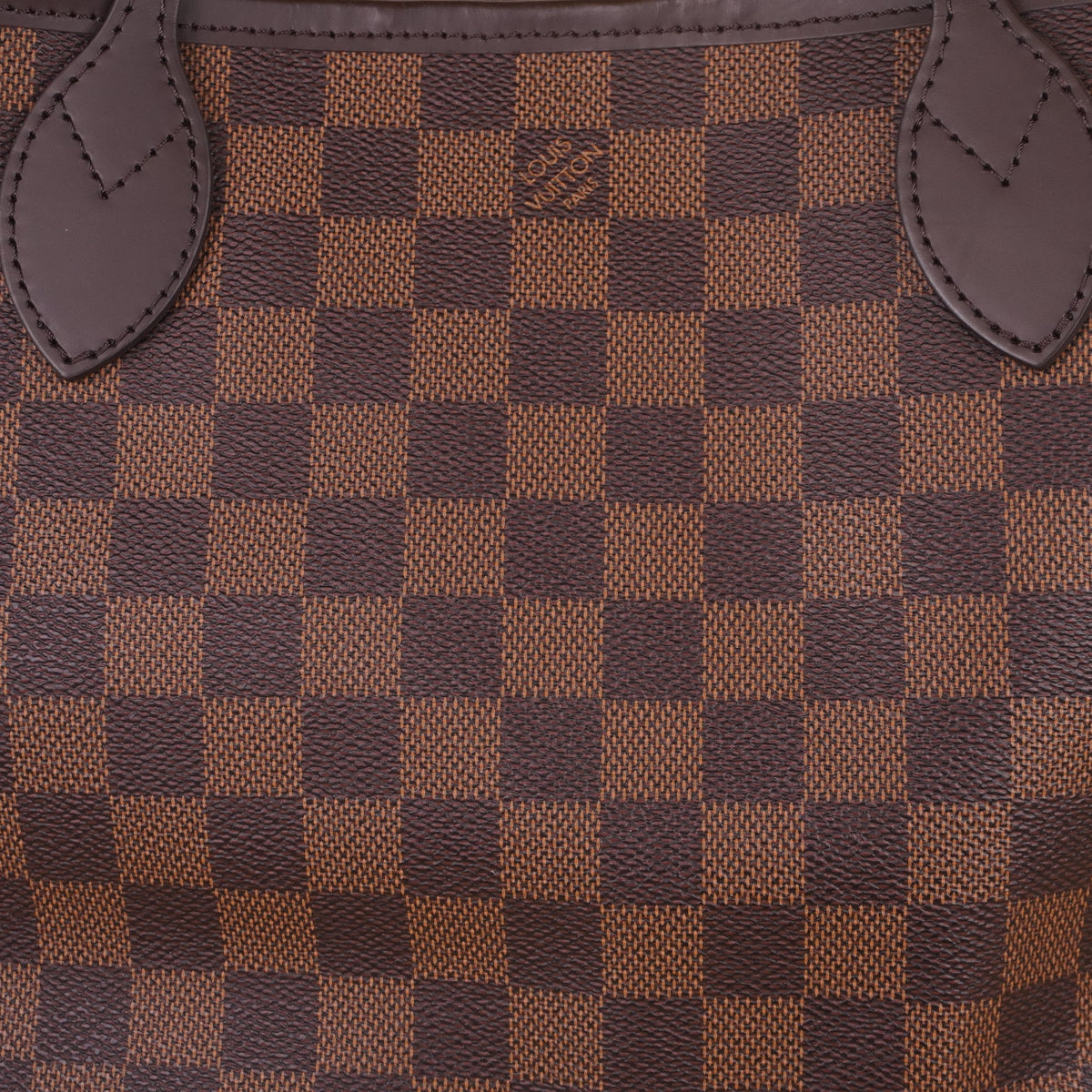 PRE-OWNED LV Damier Ebene Canvas Neverfull PM Shoulder Bag