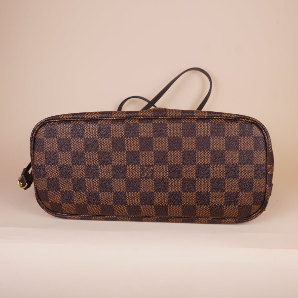 PRE-OWNED LV Damier Ebene Canvas Neverfull PM Shoulder Bag