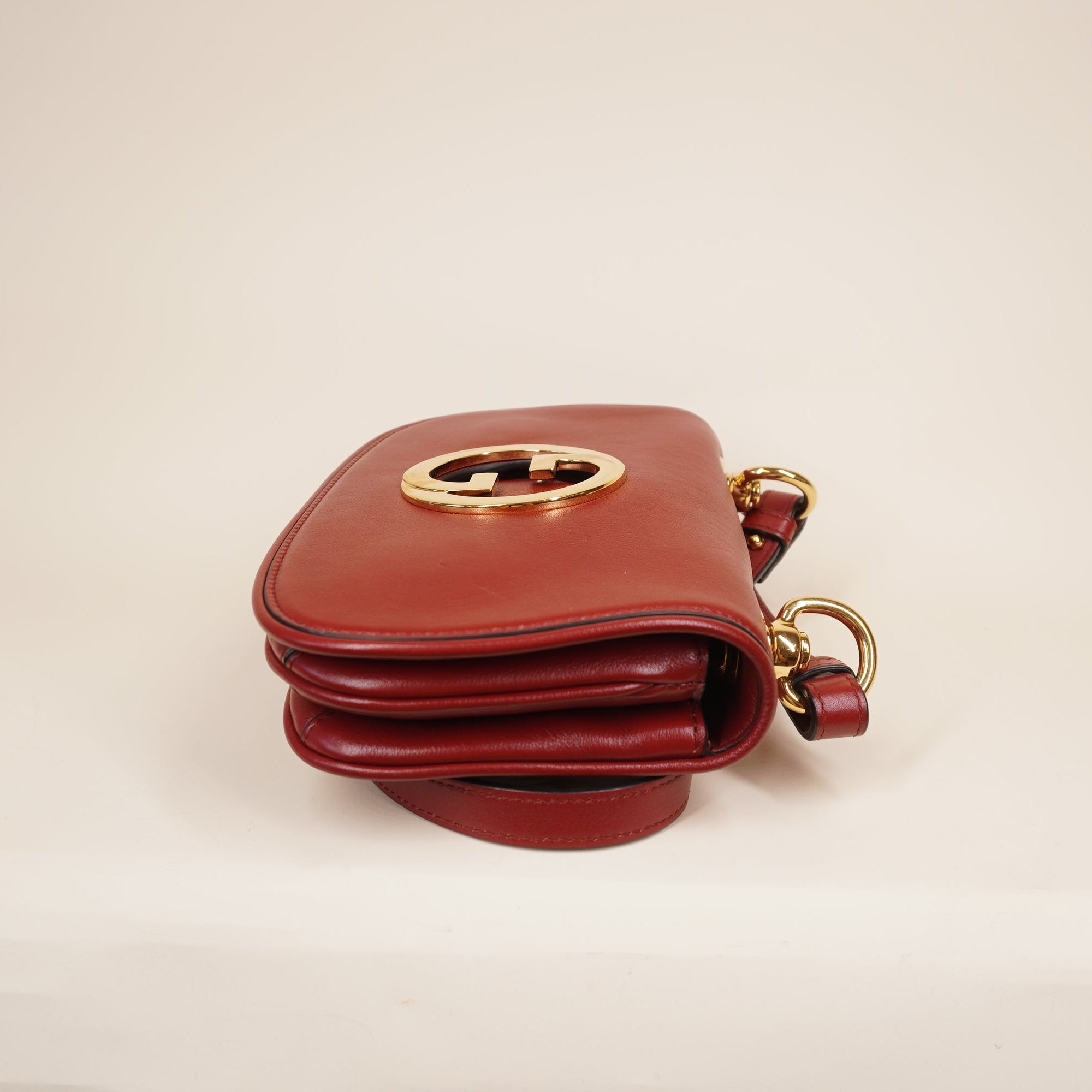 PRE-OWNED Mini Leather Blondie Crossbody Bag