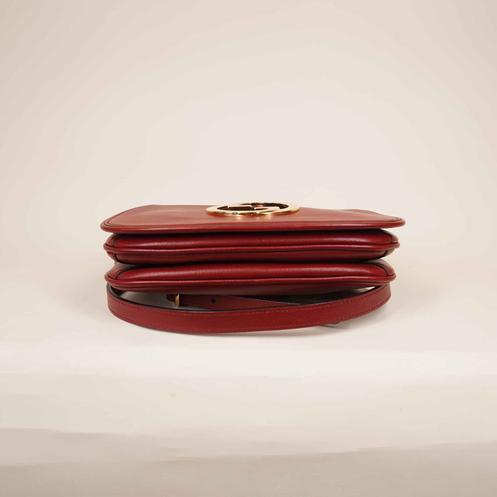 PRE-OWNED Mini Leather Blondie Crossbody Bag