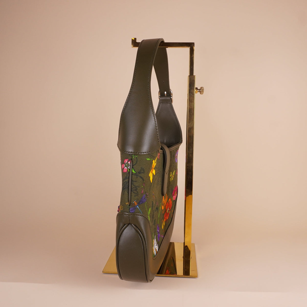 PRE-OWNED GG Flora Jackie 1961 Shoulder Bag