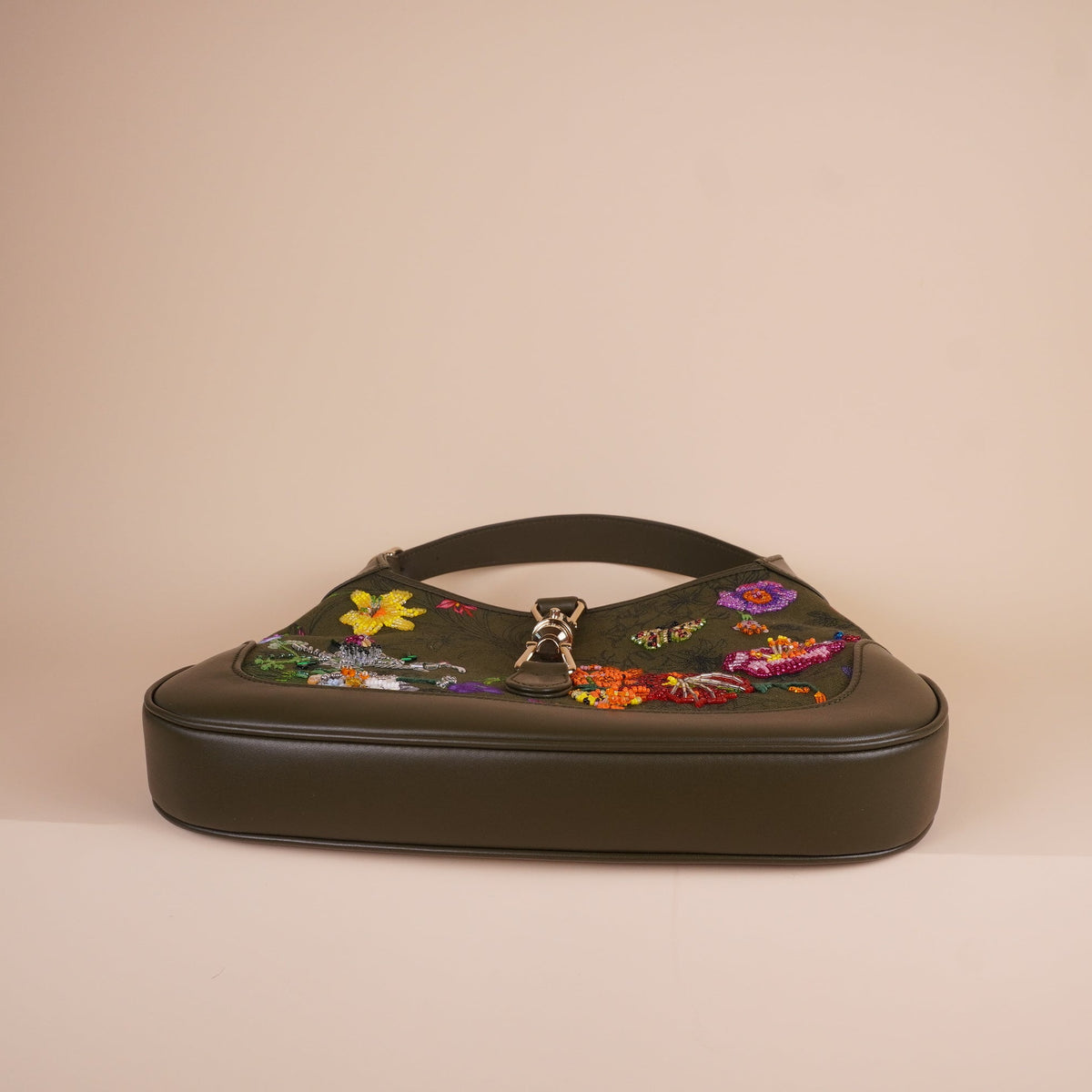 PRE-OWNED GG Flora Jackie 1961 Shoulder Bag