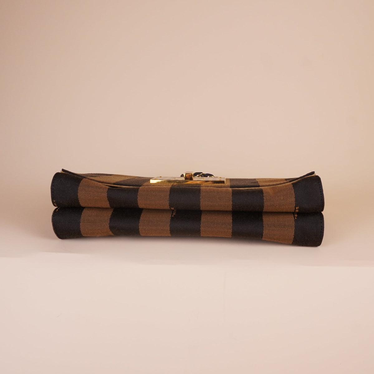 PRE-OWNED FF Small Pequin Claudia Shoulder Bag