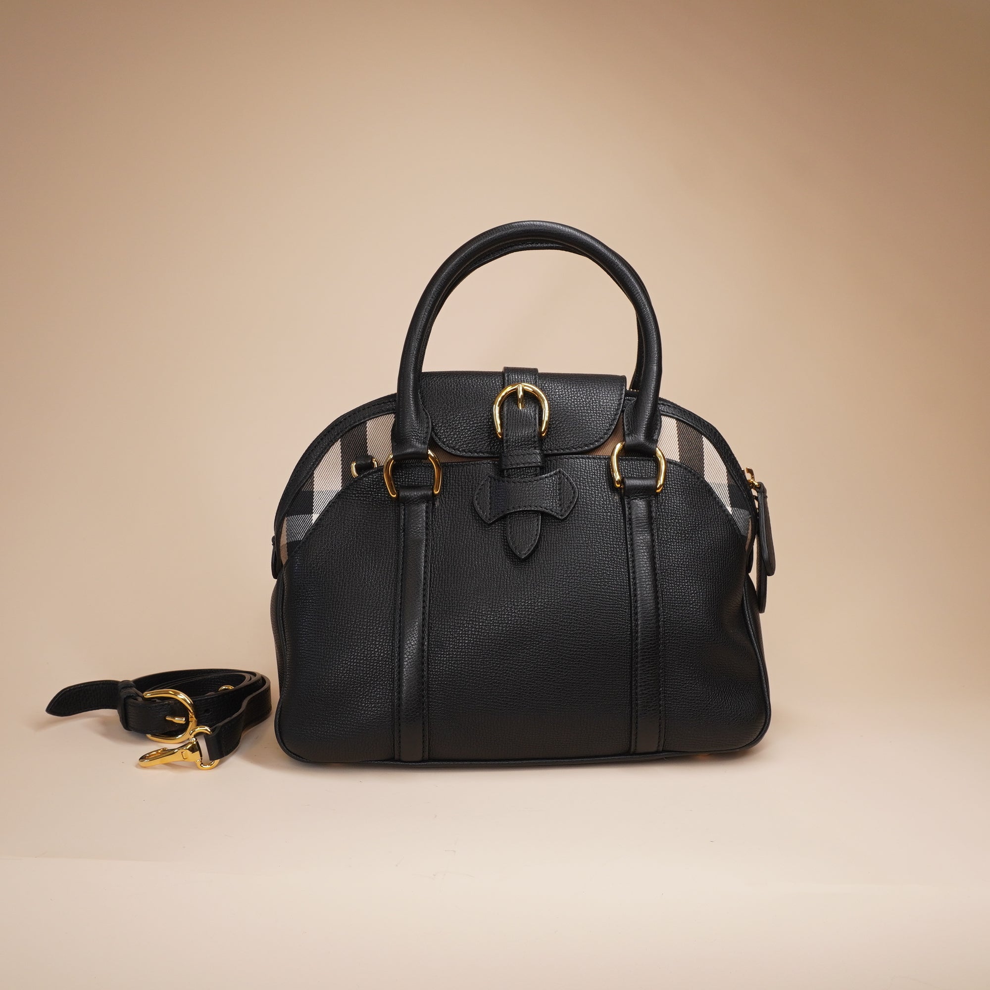 PRE-OWNED Black Milverton Medium Tote Bag