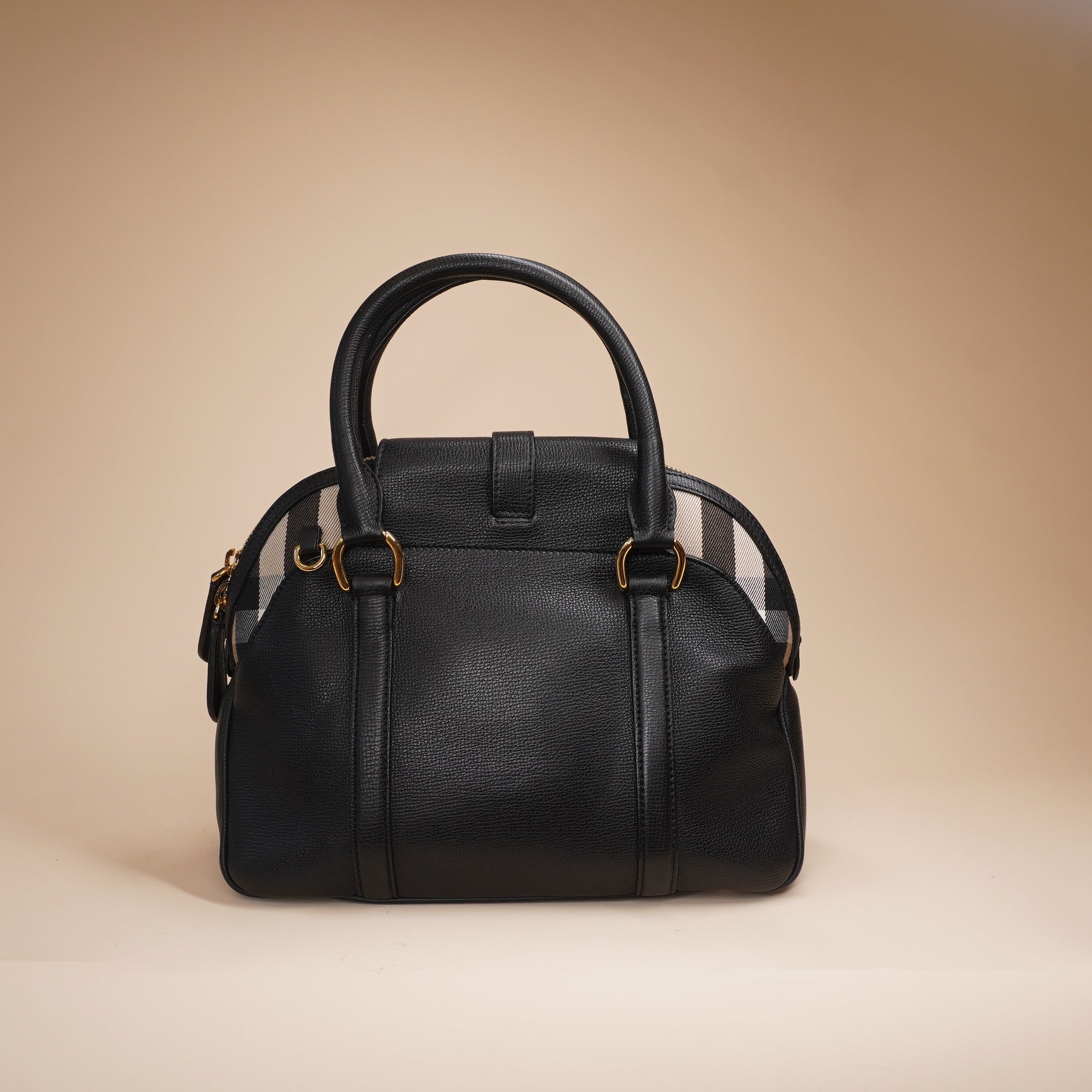 PRE-OWNED Black Milverton Medium Tote Bag