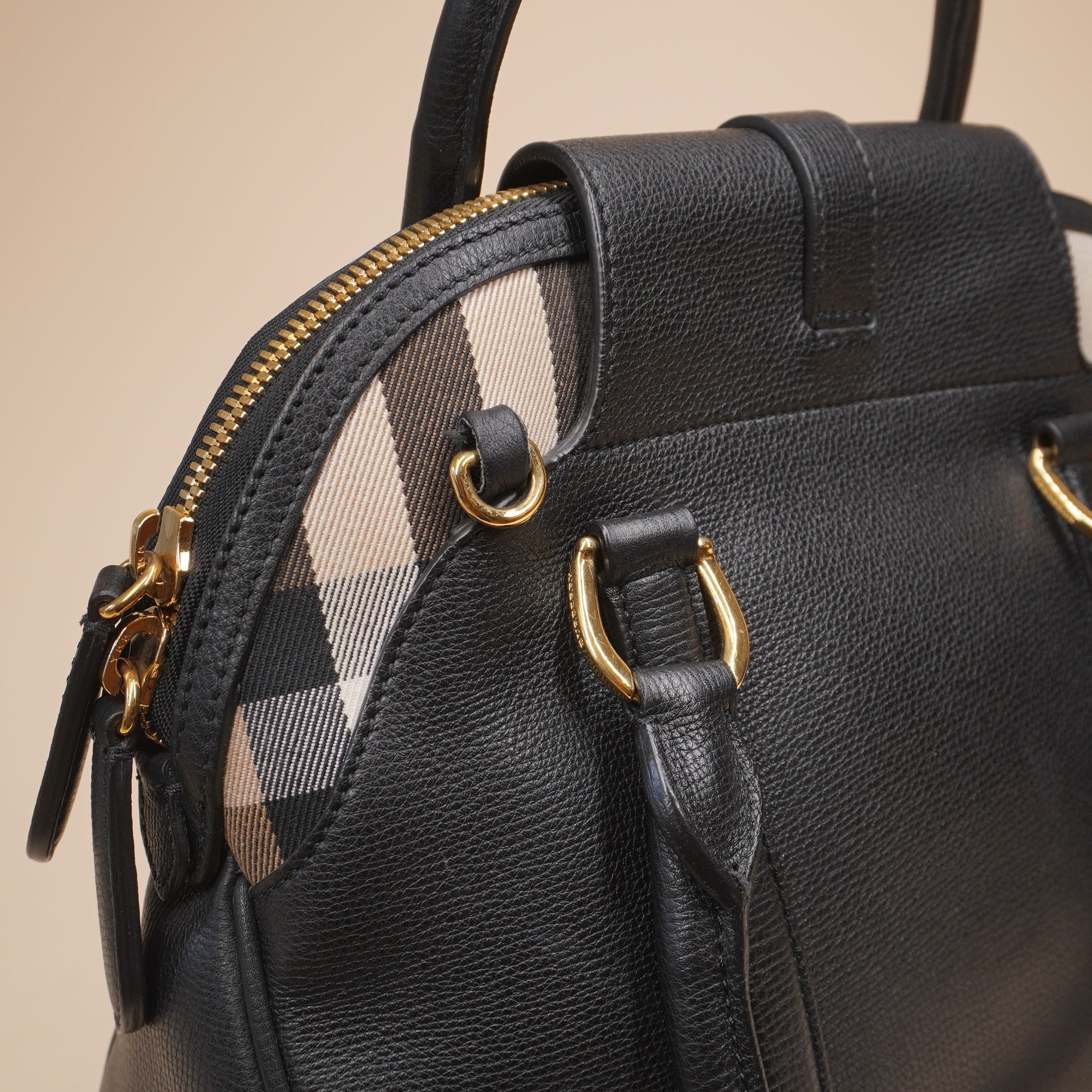 PRE-OWNED Black Milverton Medium Tote Bag