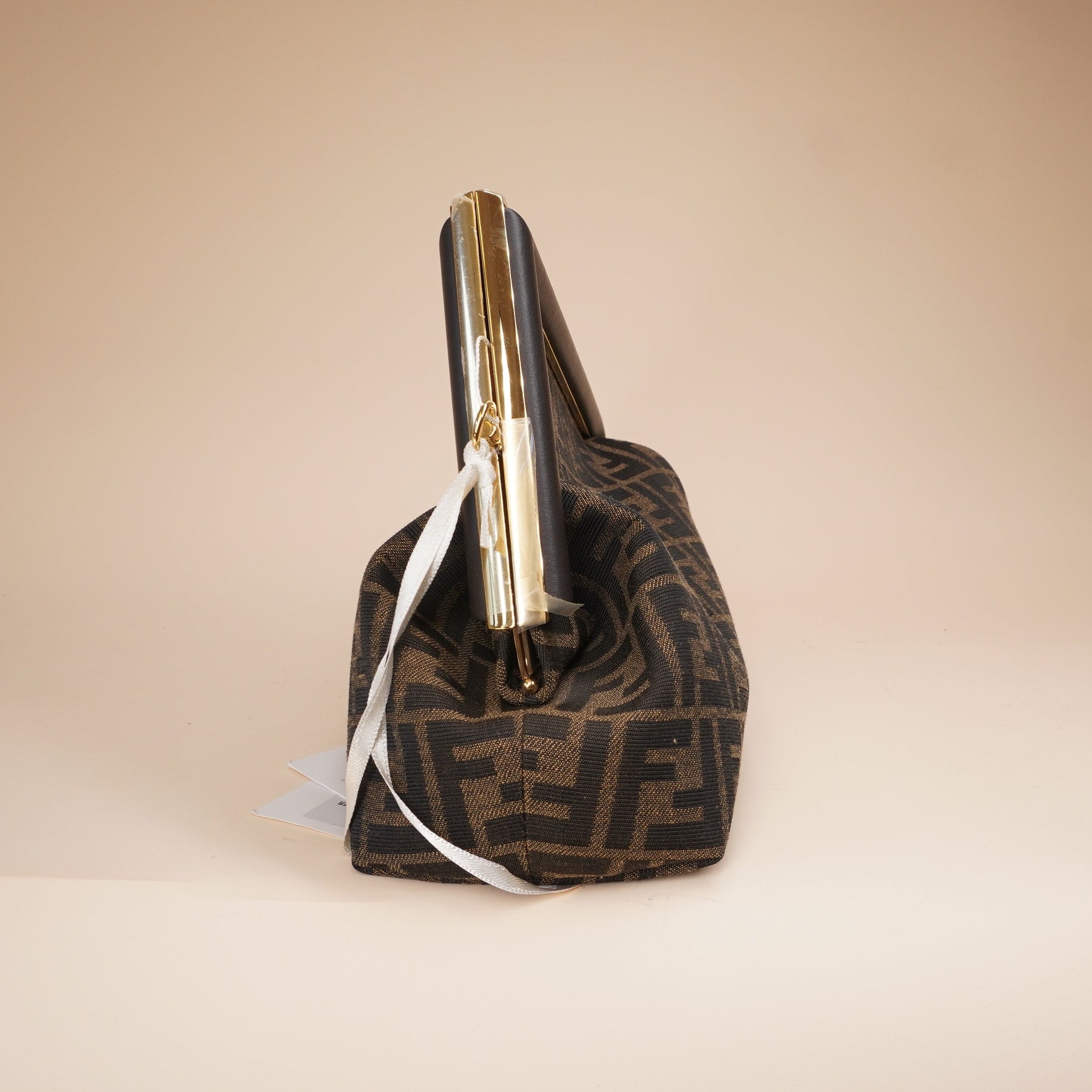 PRE-OWNED FF 2021 Zucca First Small Clutch w/Strap