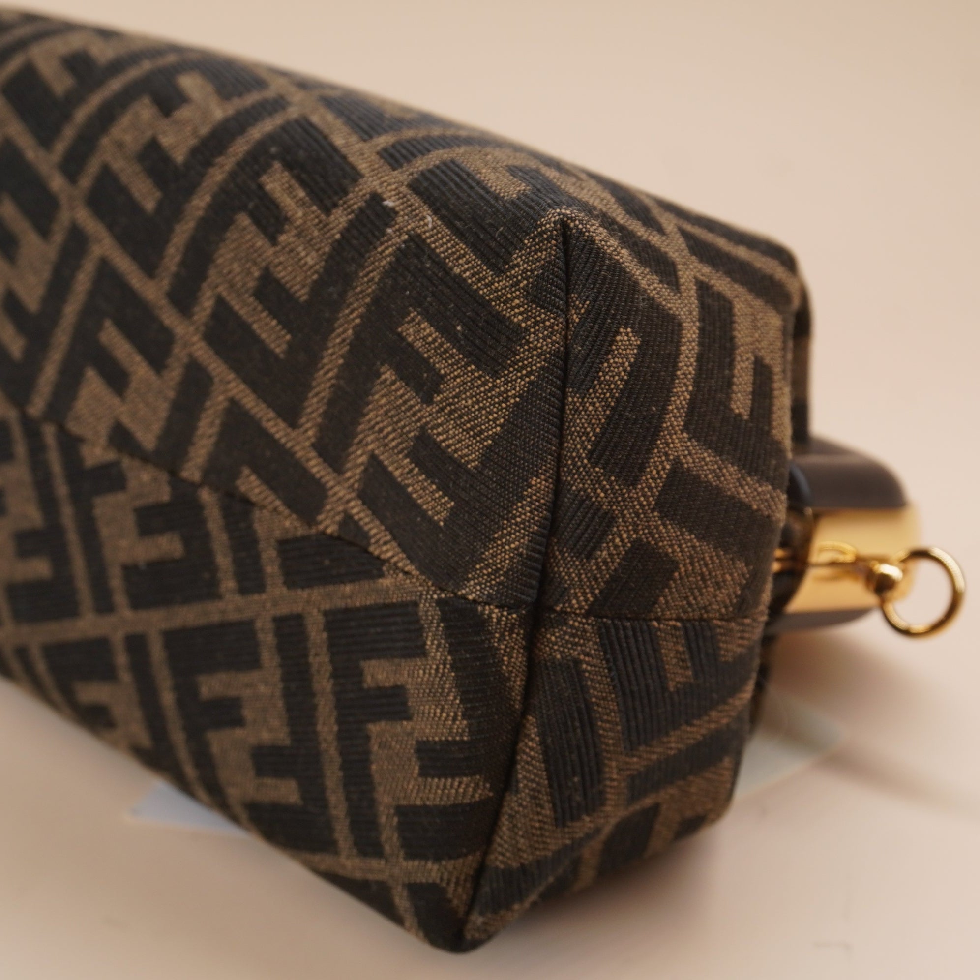 PRE-OWNED FF 2021 Zucca First Small Clutch w/Strap