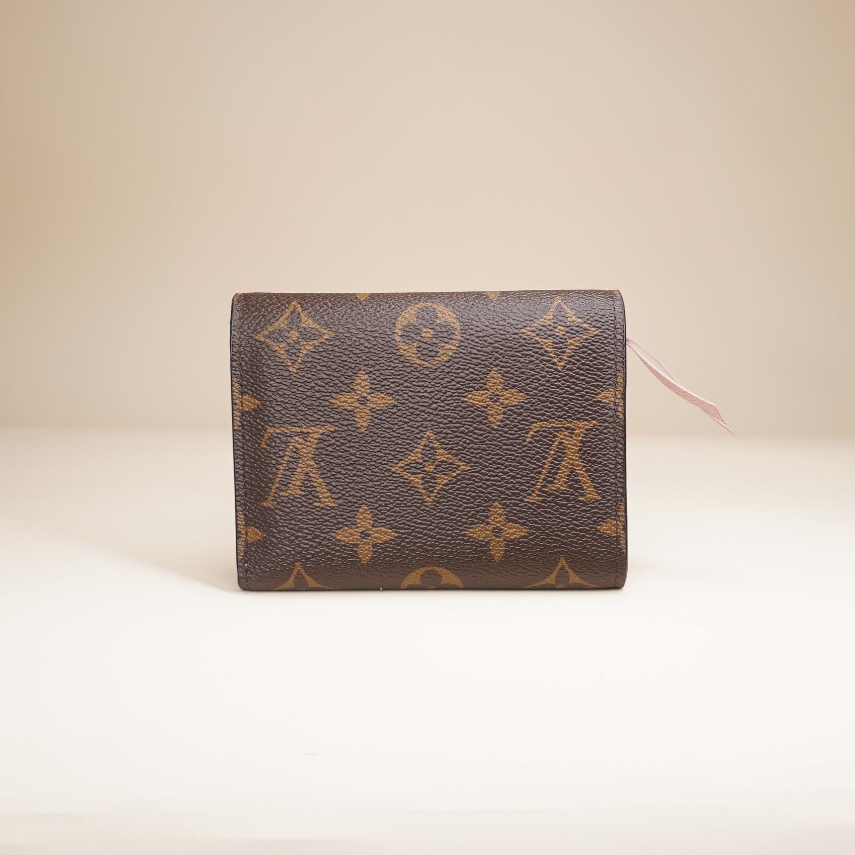 PRE-OWNED Victorine Monogram Rose Ballerine Wallet