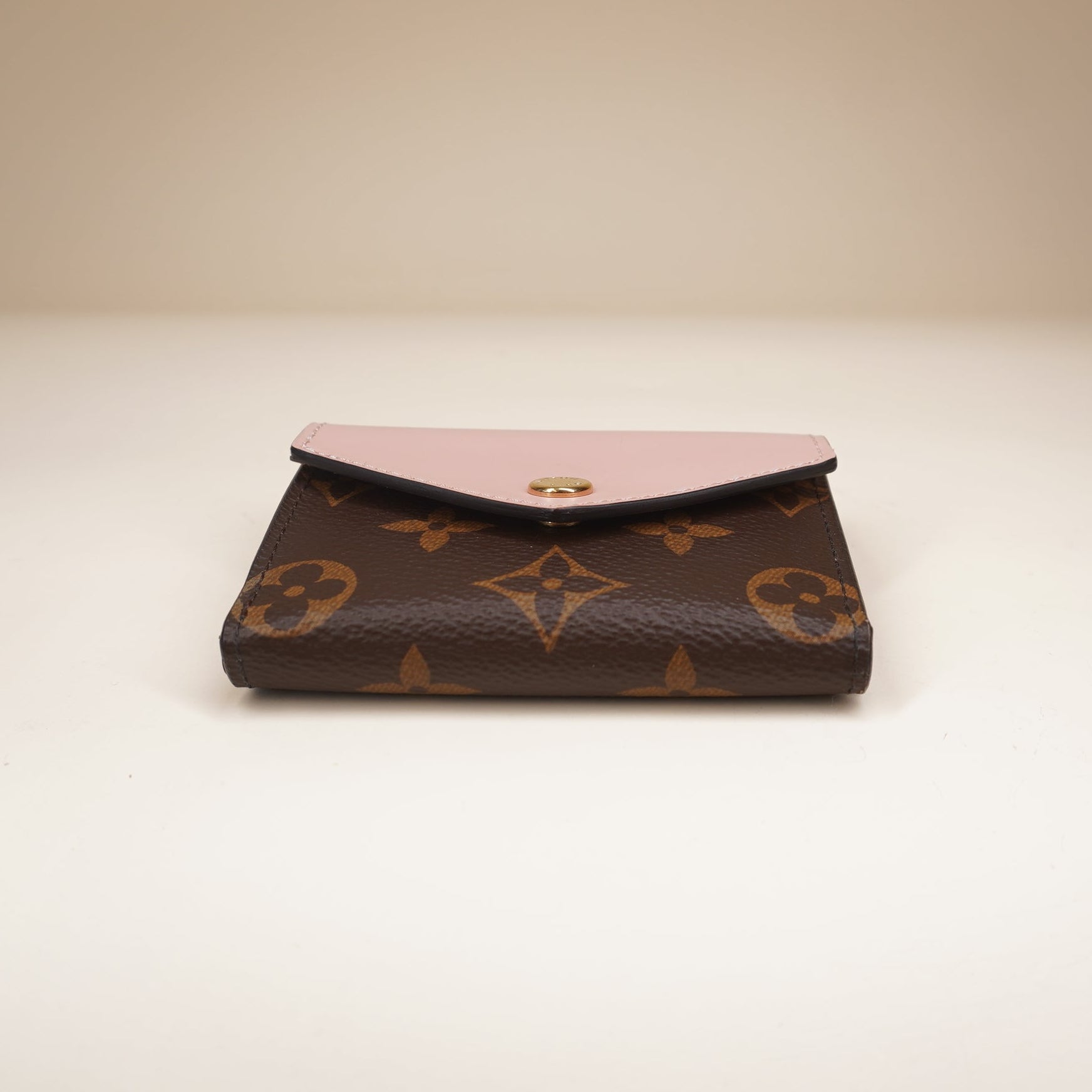 PRE-OWNED LV Zoe Monogram Canvas Long Wallet 