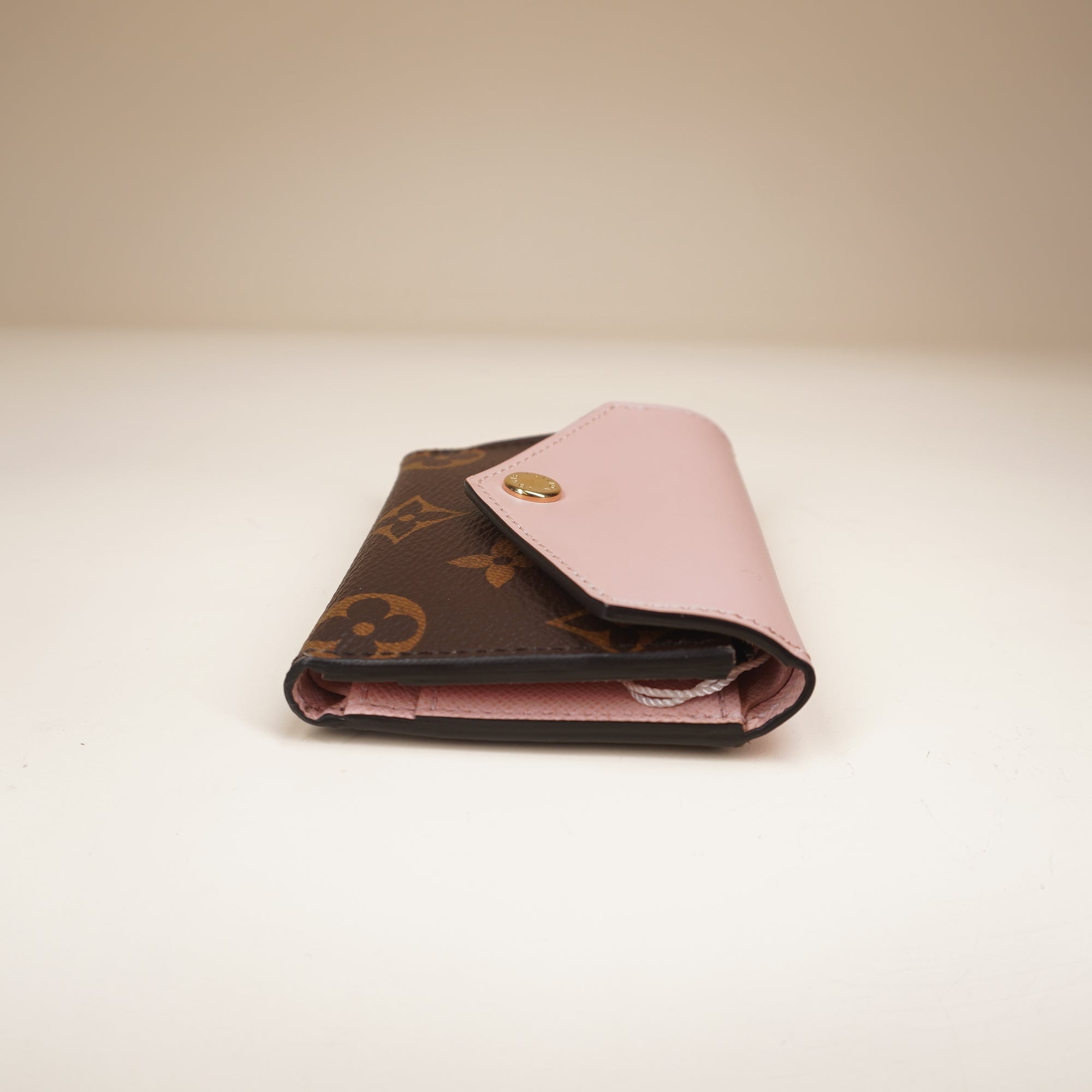 PRE-OWNED LV Zoe Monogram Canvas Long Wallet 