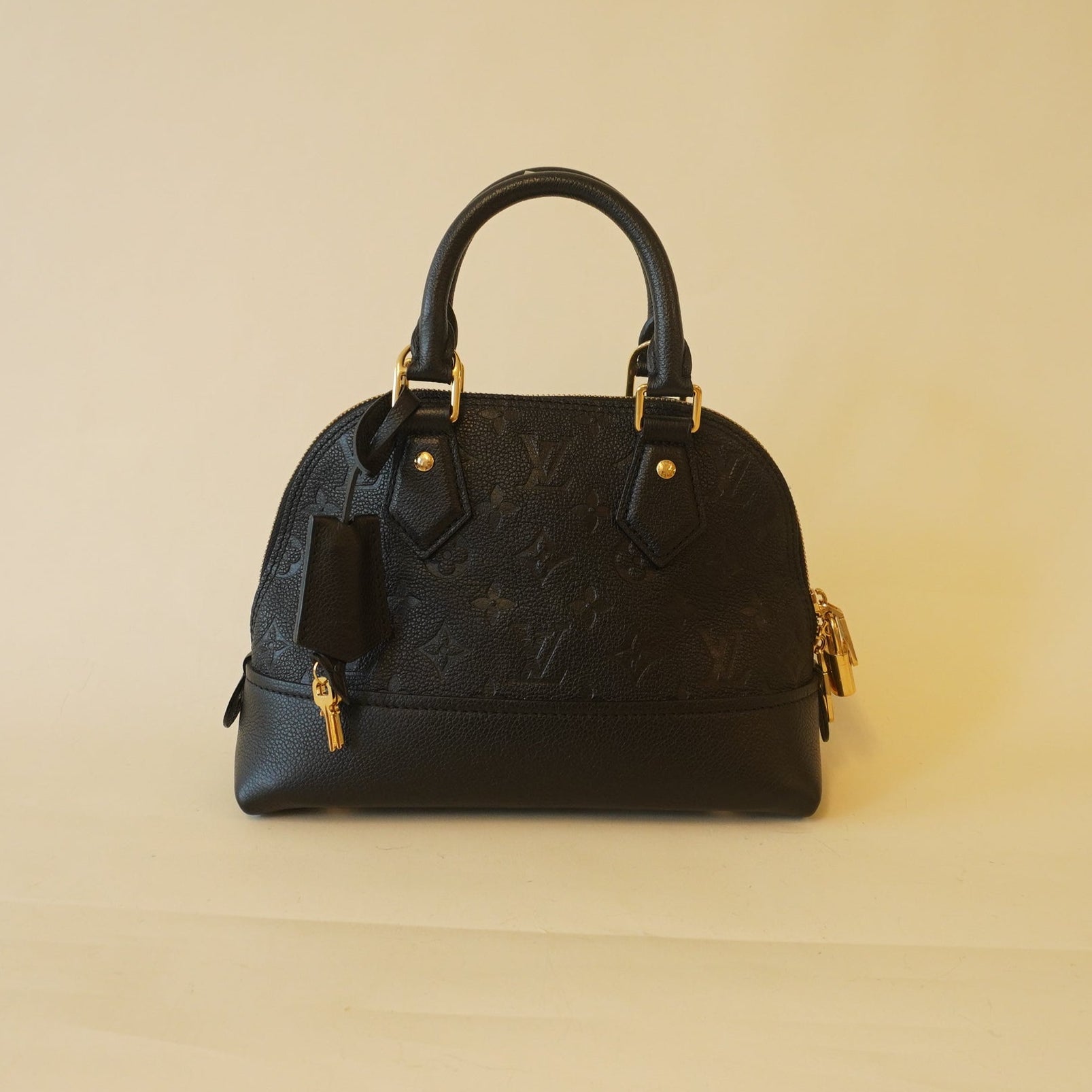 PRE-OWNED Empreinte Neo Alma BB Black Shoulder Bag