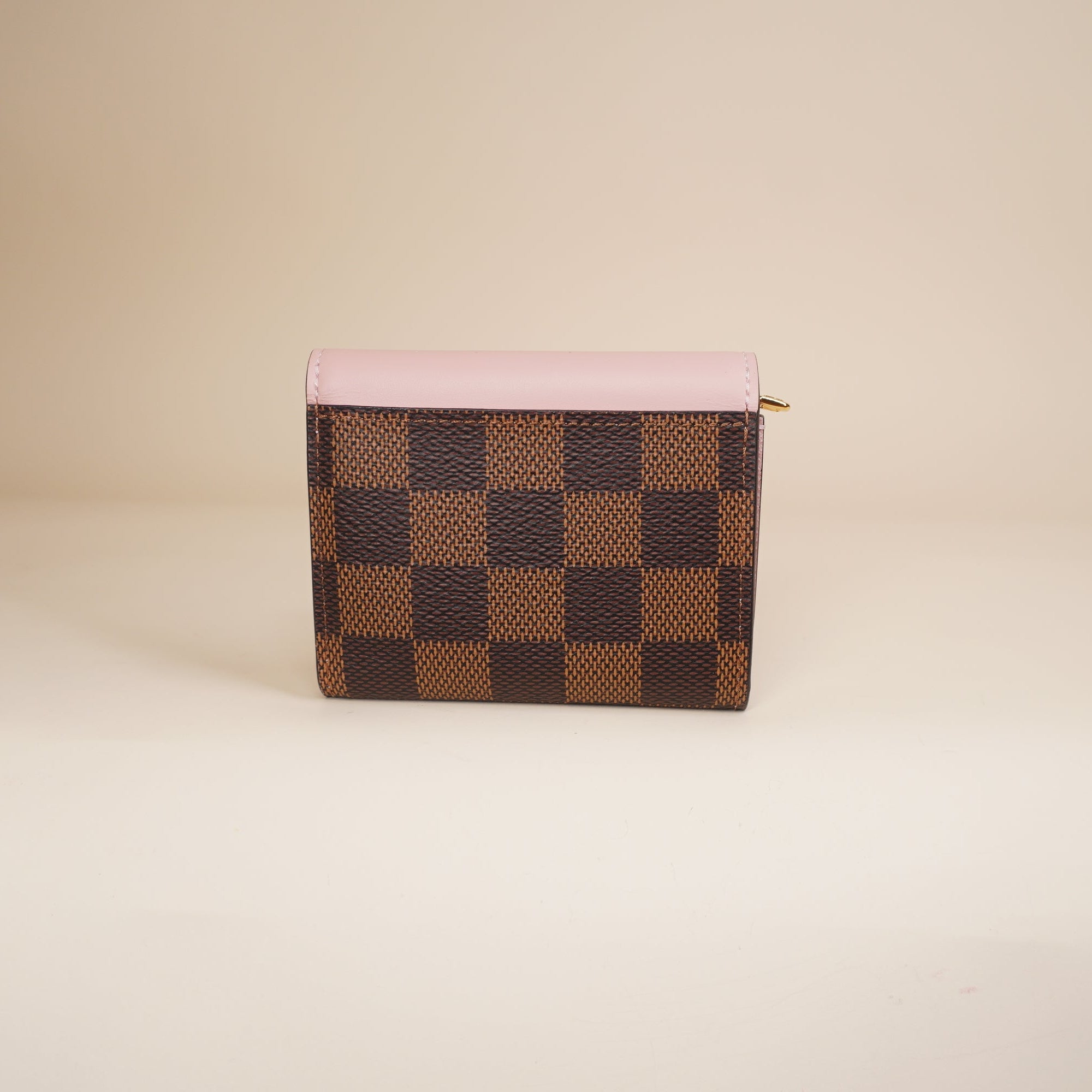 PRE-OWNED LV Zoe Damier Canvas Short Wallet