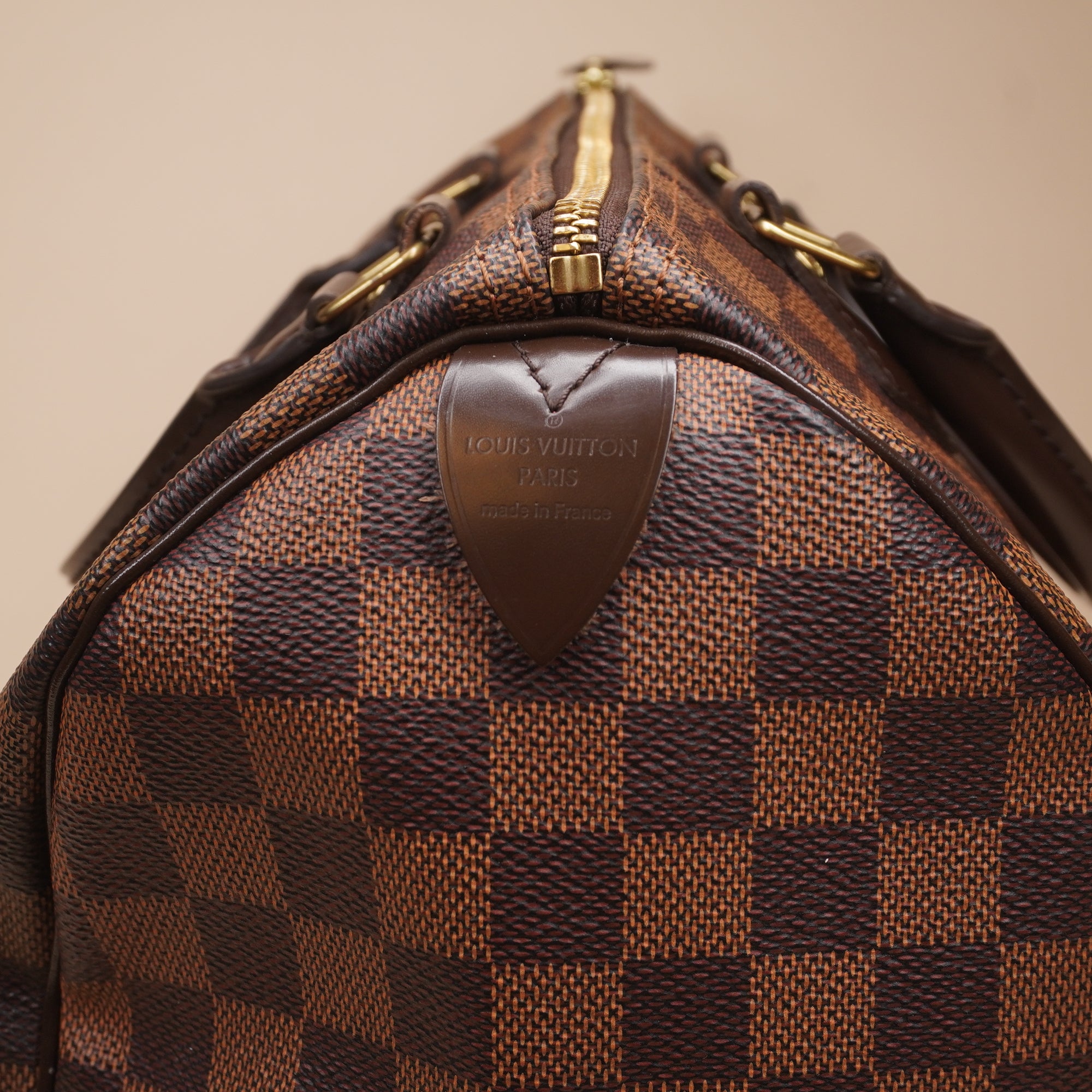 PRE-OWNED LV Damier Ebene Canvas Speedy 30