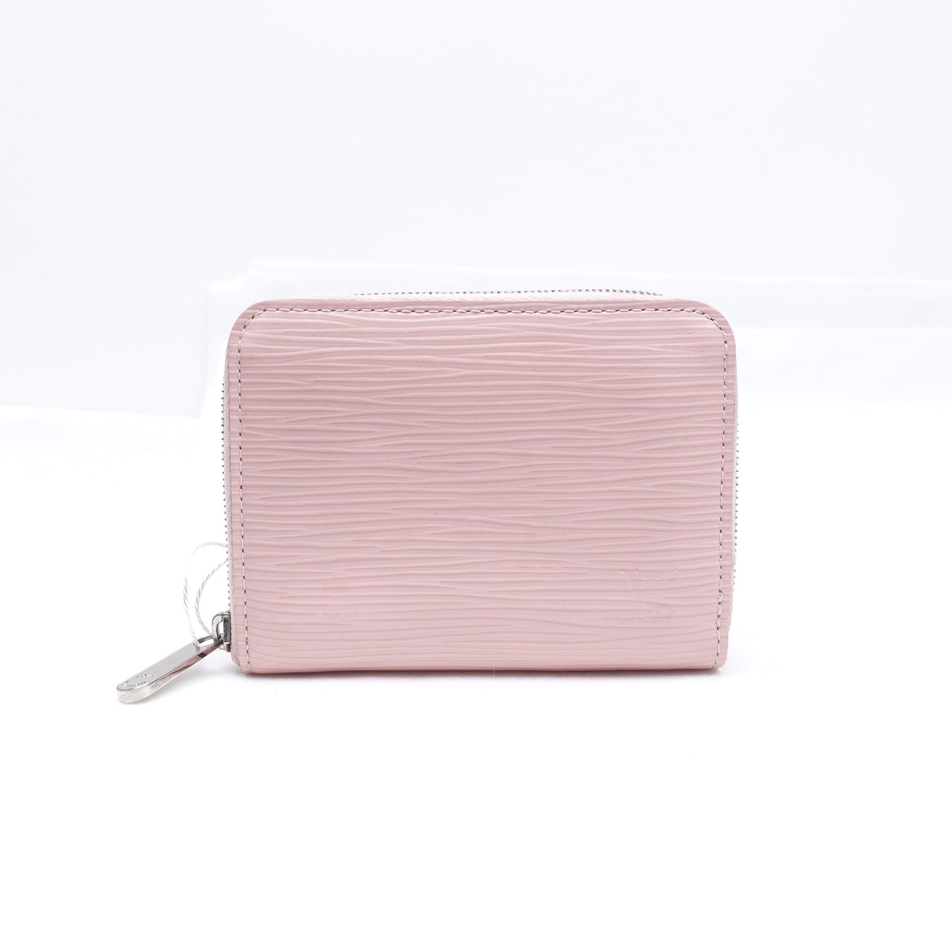 Monedero con cremallera de piel Epi rosa bebé LV USADO