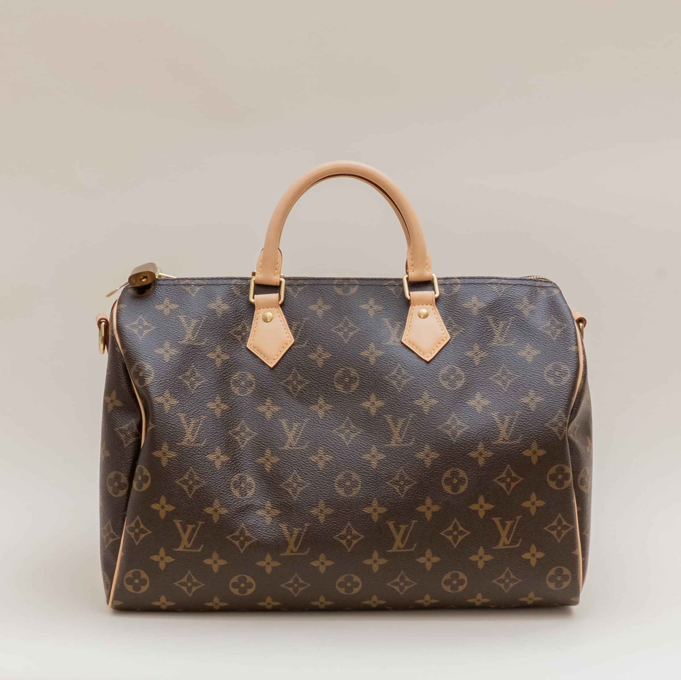 PRE-OWNED LV Monogram Canvas Speedy 30 Bandouliere