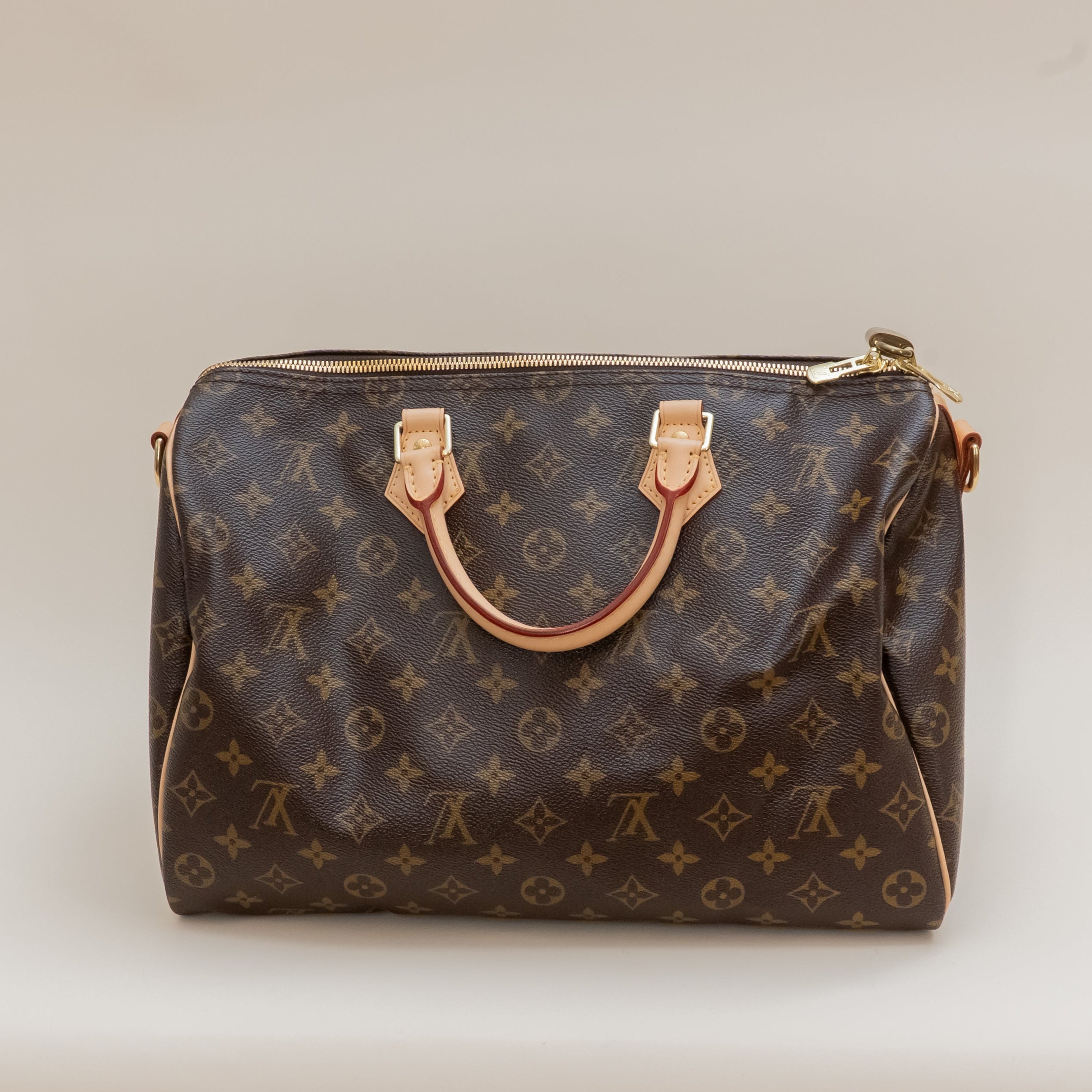 PRE-OWNED LV Monogram Canvas Speedy 30 Bandouliere