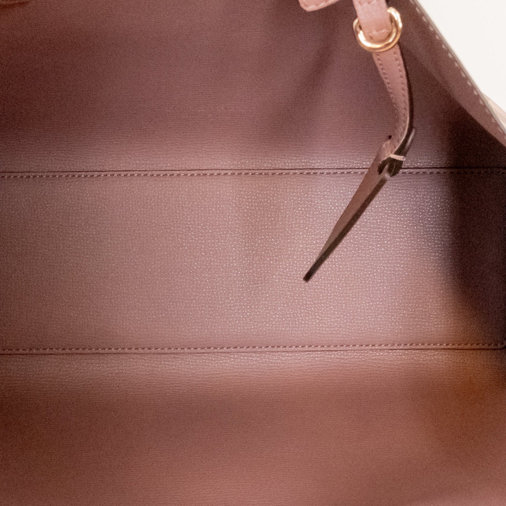 PRE-OWNED Haymarket Check Medium Reversible Tote