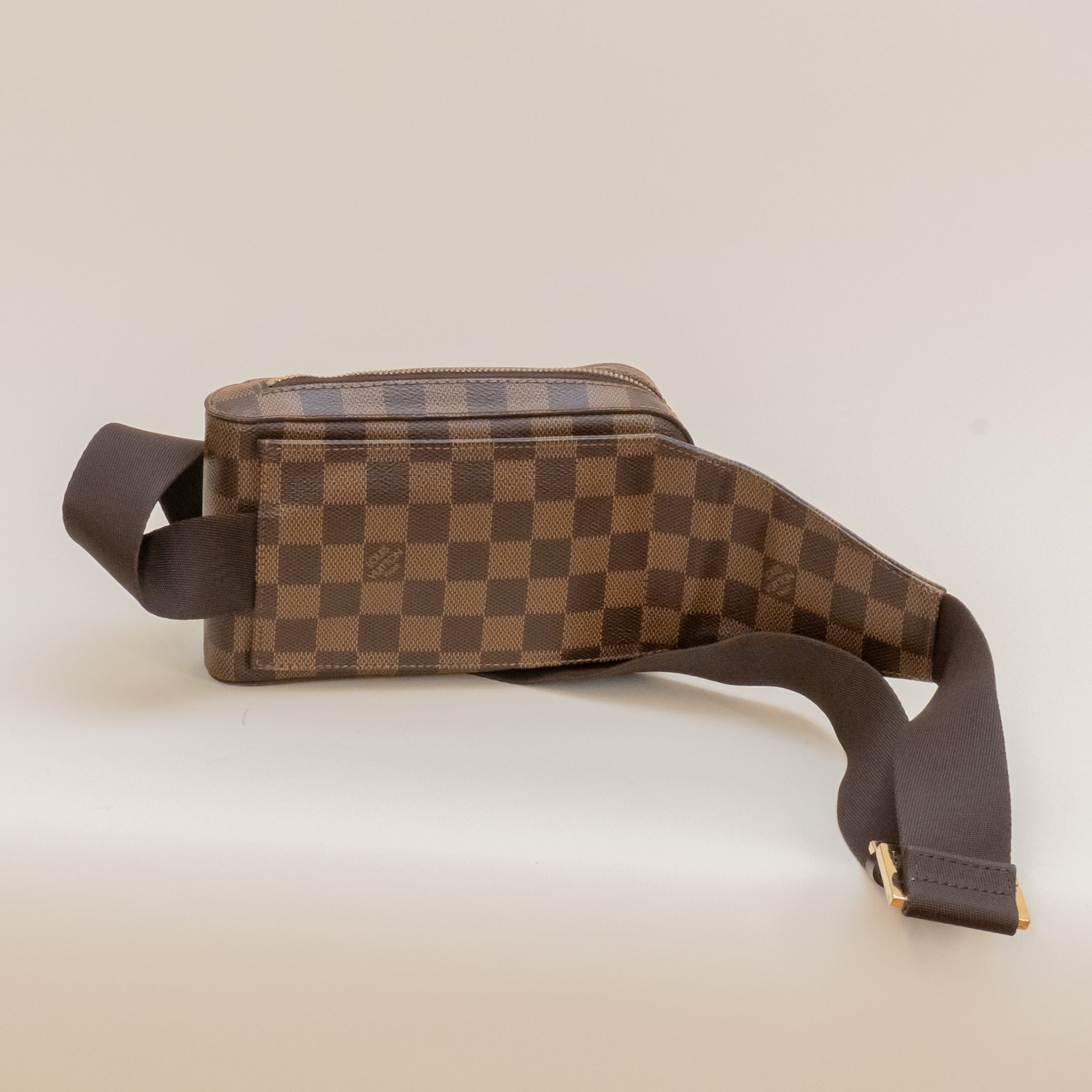 PRE-OWNED LV Damier Ebene Geronimos Crossbody Bag