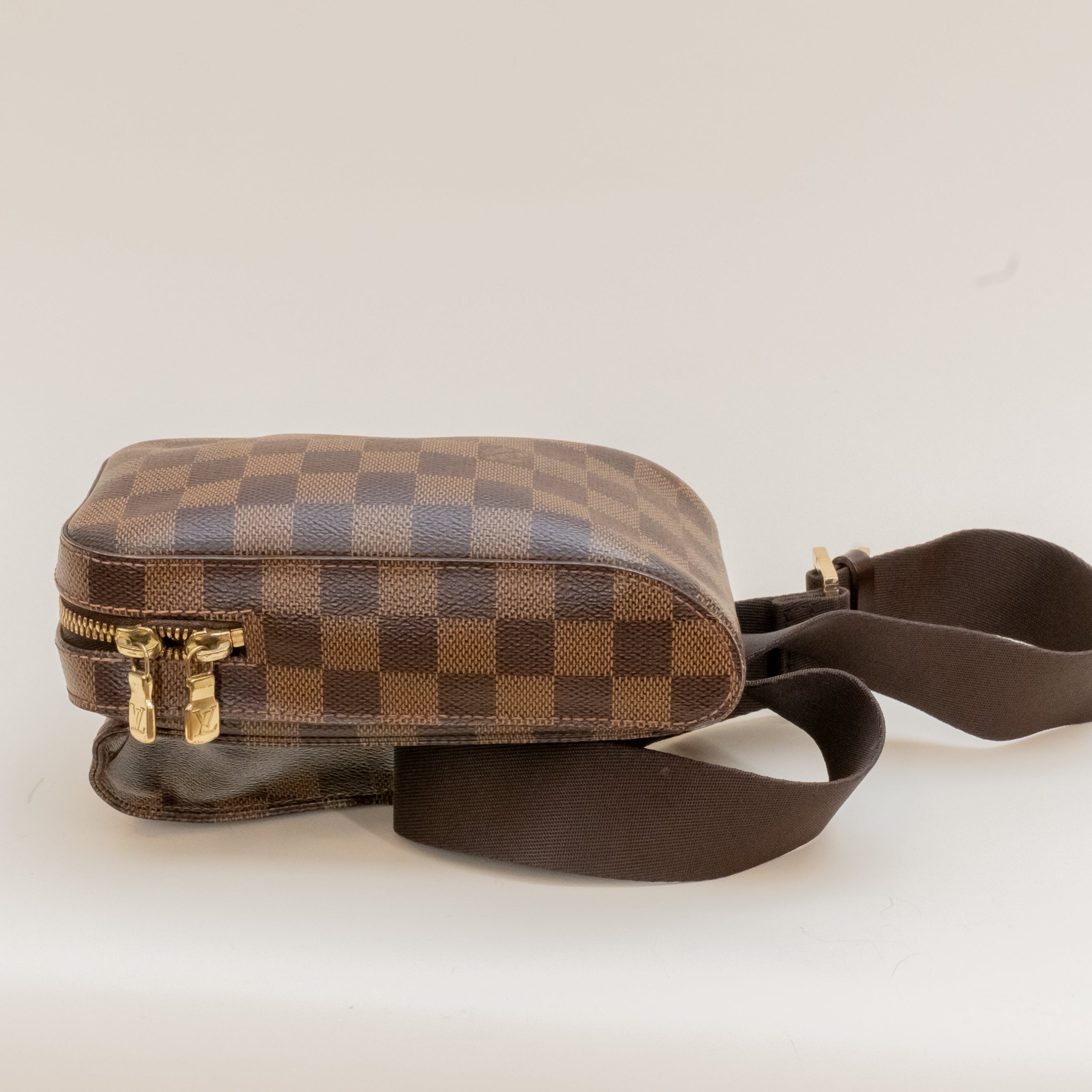 PRE-OWNED LV Damier Ebene Geronimos Crossbody Bag