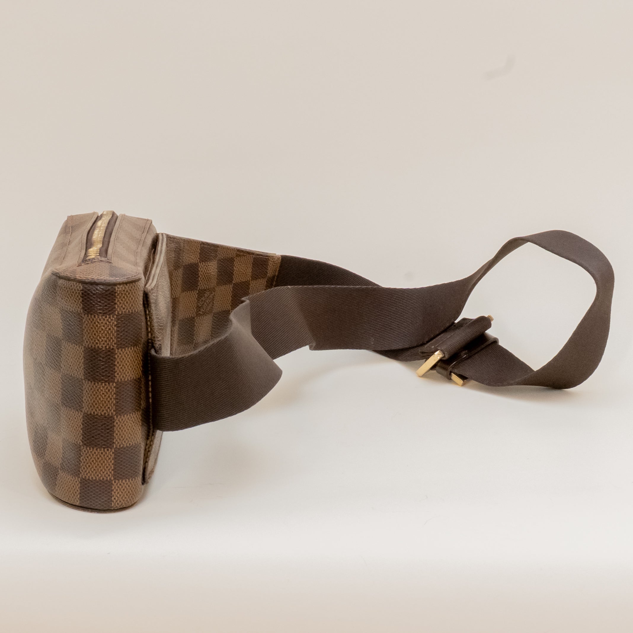 PRE-OWNED LV Damier Ebene Geronimos Crossbody Bag