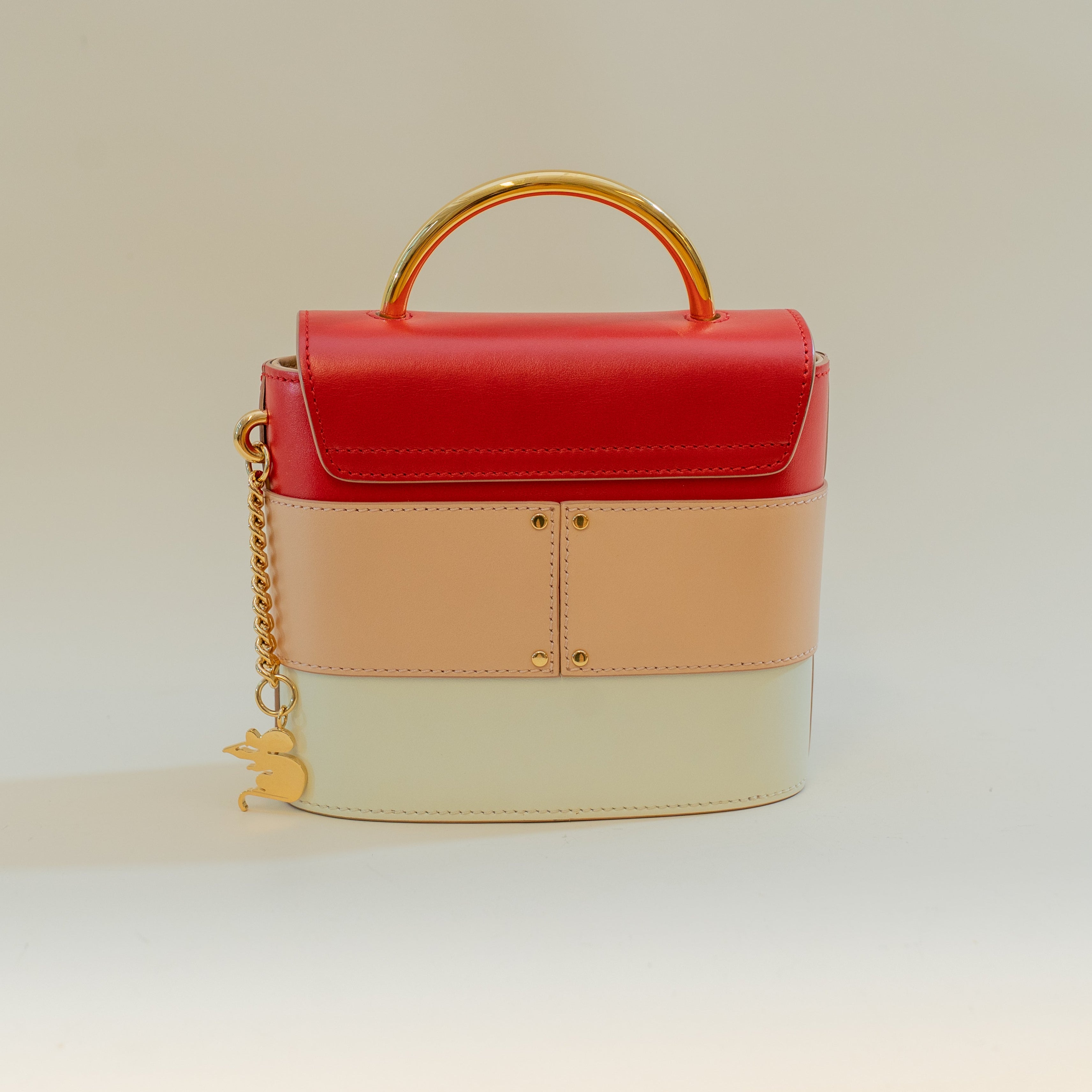 PRE-OWNED Aby Lock Small Shoulder Bag
