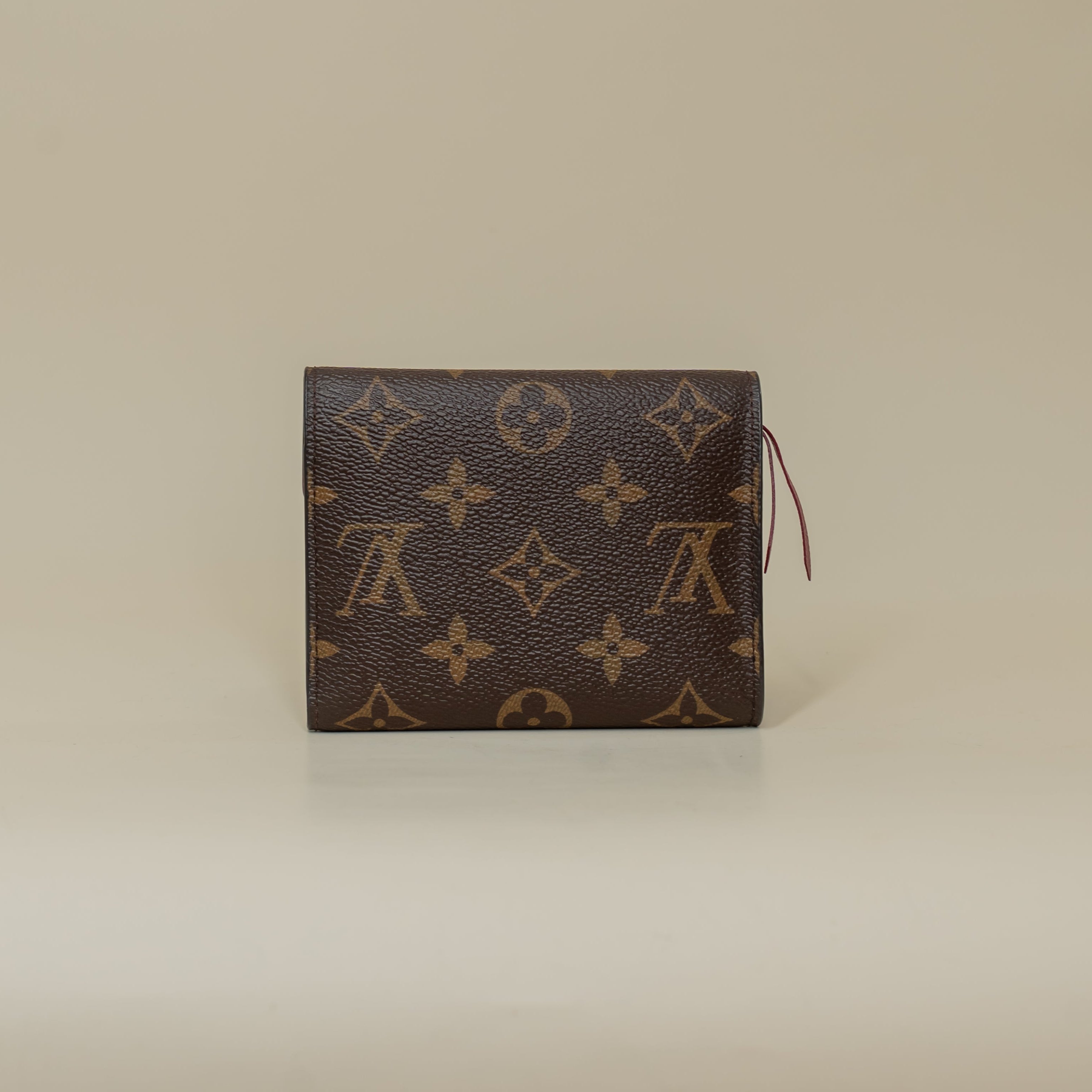 PRE-OWNED LV Monogram Victorine Wallet Fuchsia