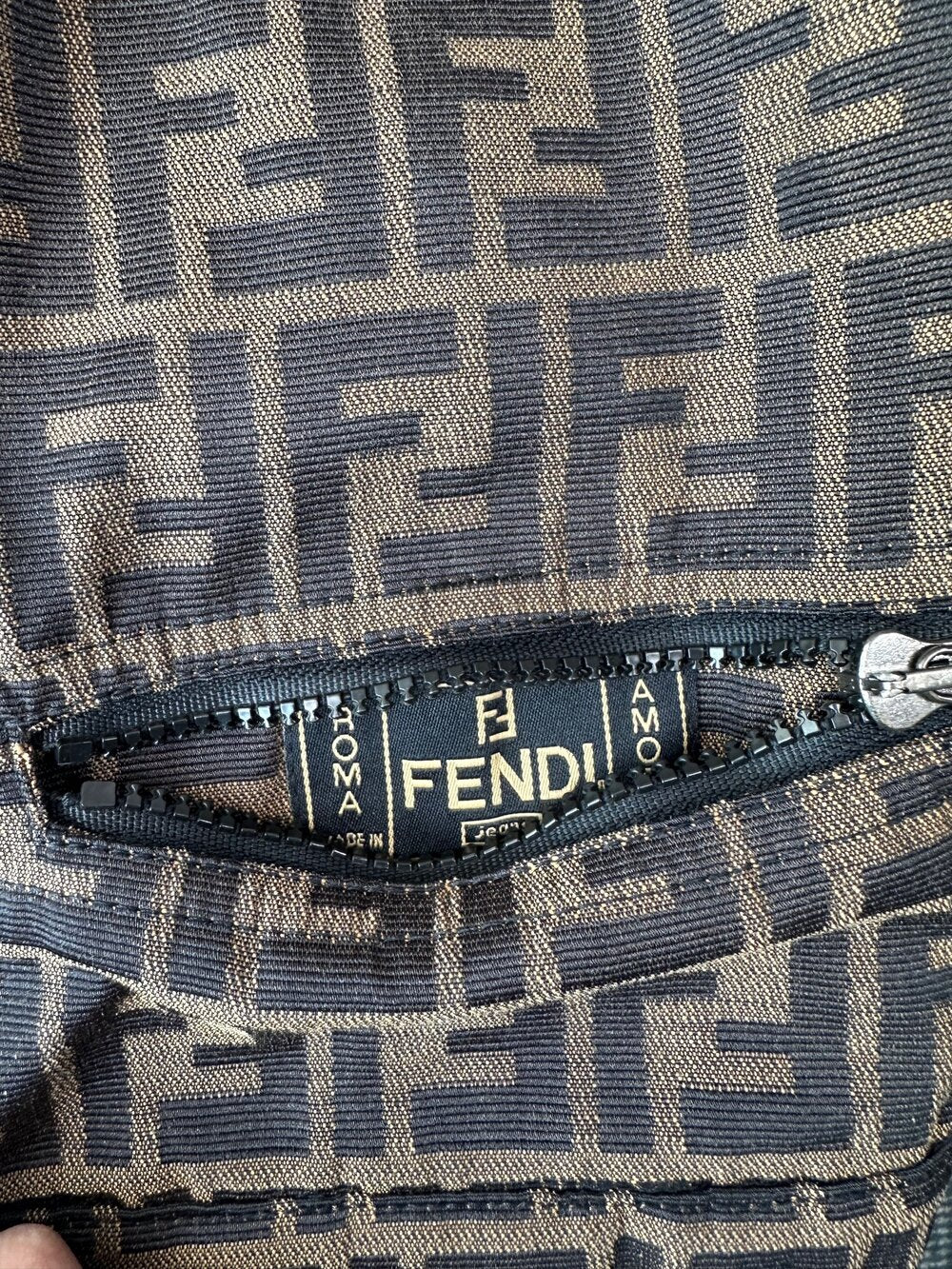 FENDI- Vintage Zucca Vest