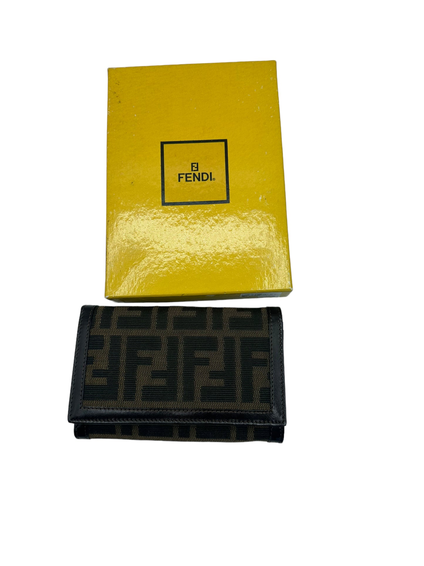 FENDI- Vintage Zucca Wallet
