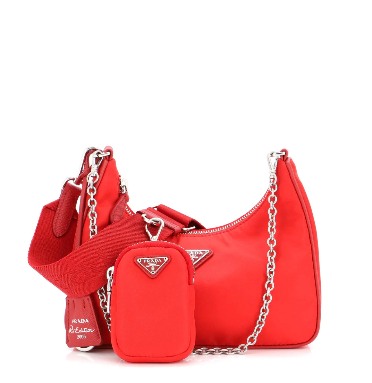 PRADA - Re-edition 2005 Shoulder Bag Tessuto Small