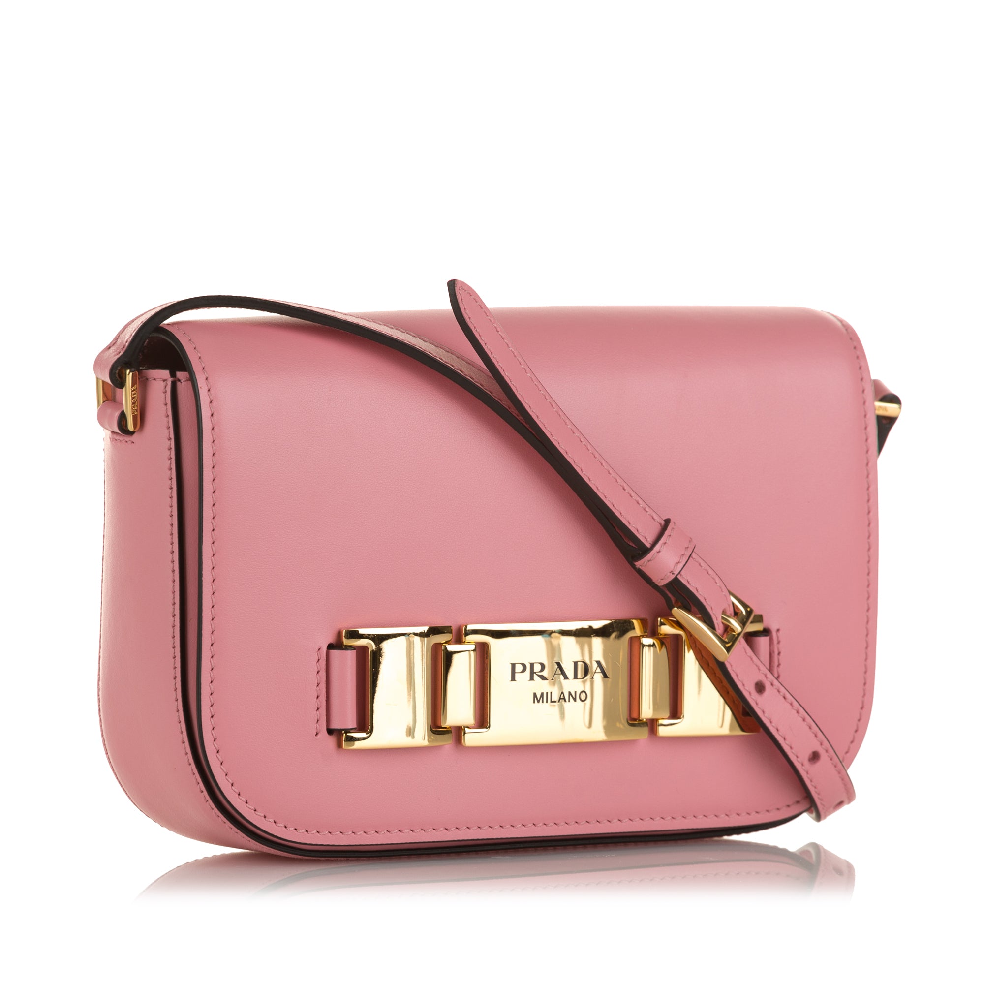 PRADA - City Calf Crossbody Bag