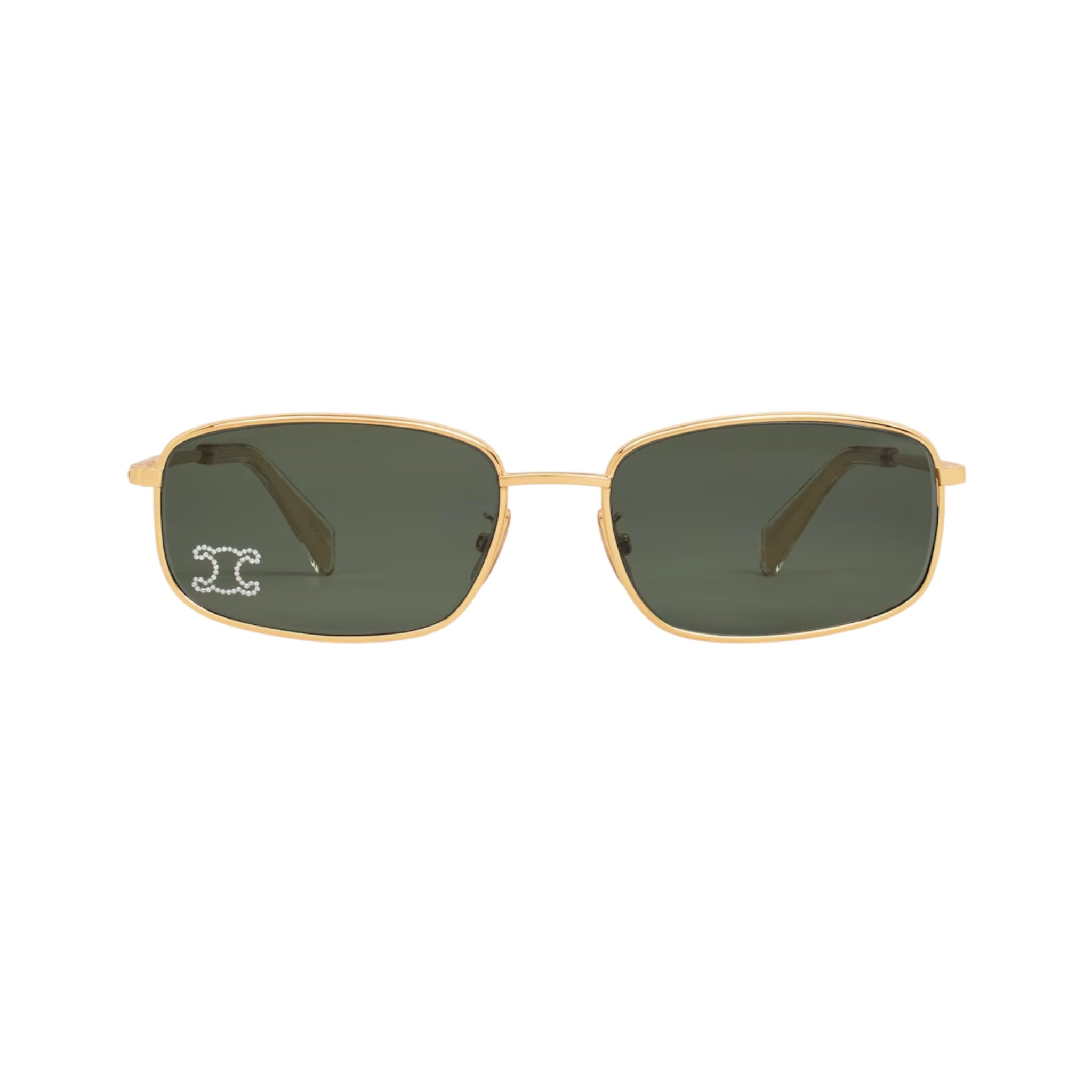 Gafas de sol Triomphe Rhinestone 02 de metal con cristales de segunda mano