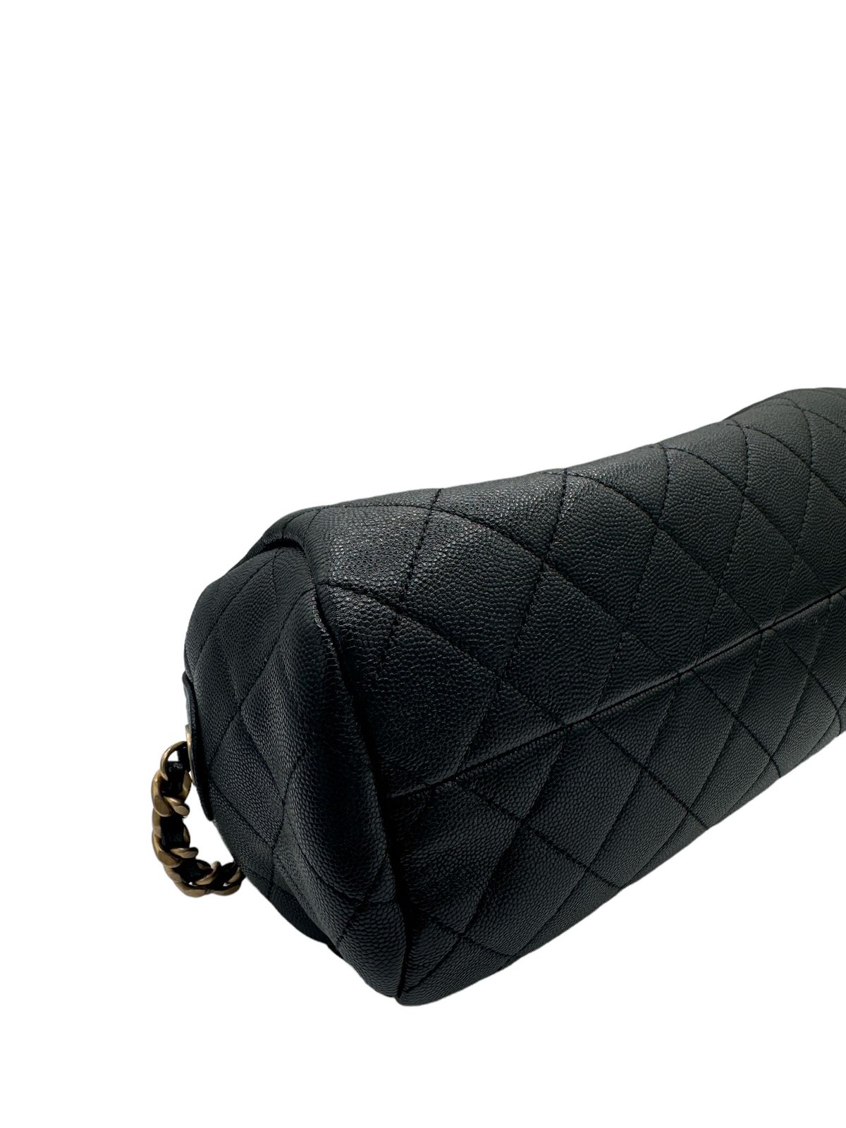 CHANEL - Matelasse Shoulder Bag Black Caviar Skin