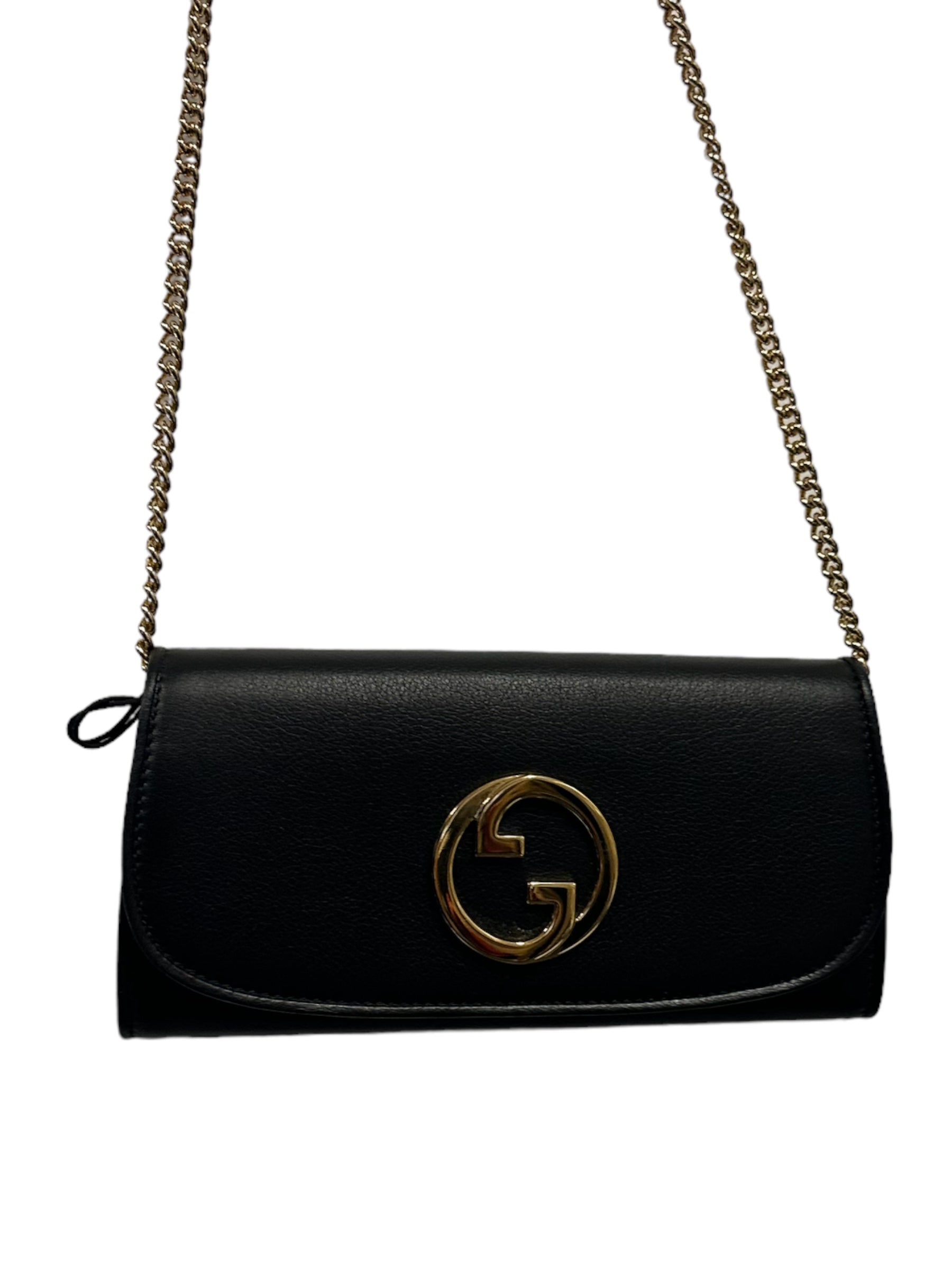 CARTERA CON CADENA CONTINENTAL GUCCI-BLONDIE