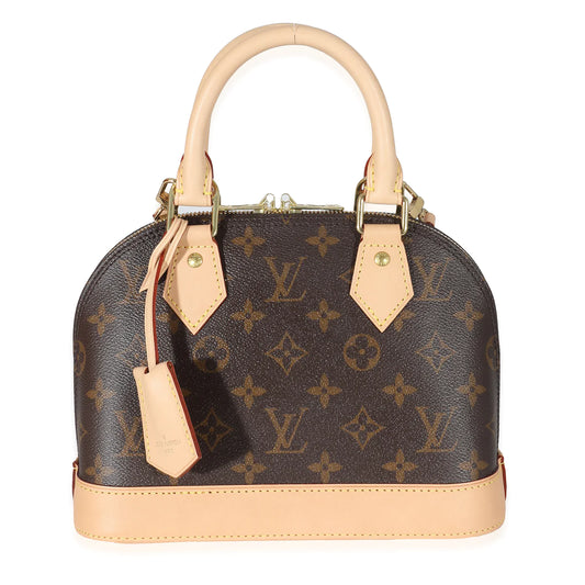 LOUIS VUITTON - Monogram Canvas Alma BB