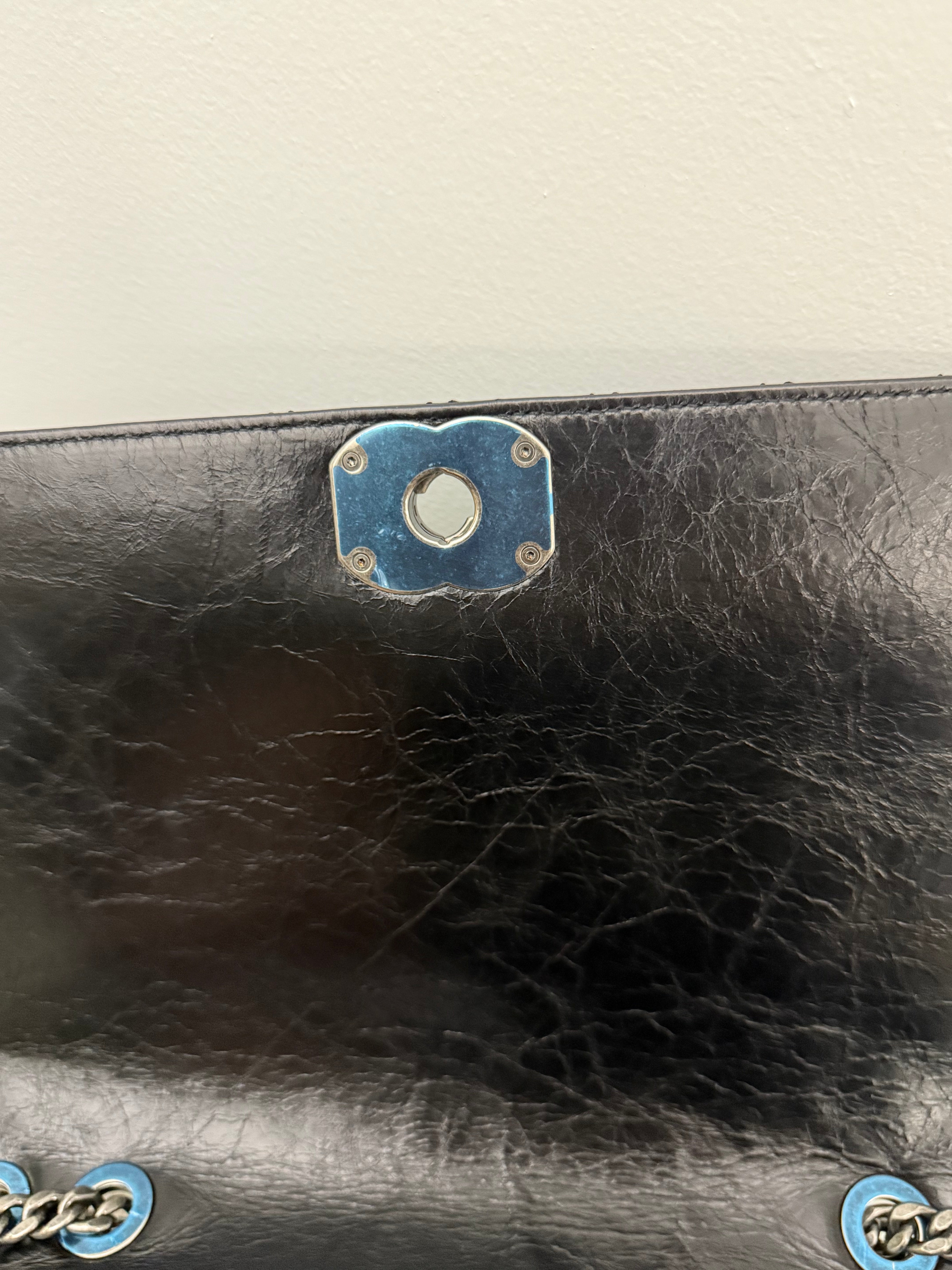 PREOWNED CC MEDIUM COCO FLAP BOY BAG