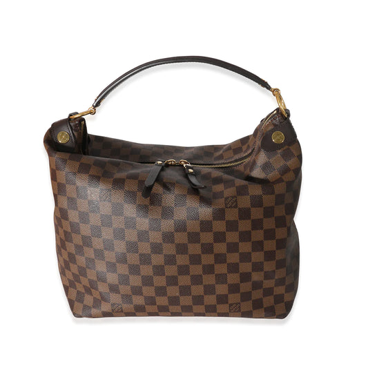 LOUIS VUITTON - Damier Ebene Canvas Duomo Hobo