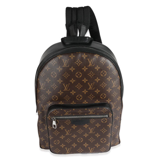 LOUIS VUITTON - Monogram Macassar Canvas Josh Backpack