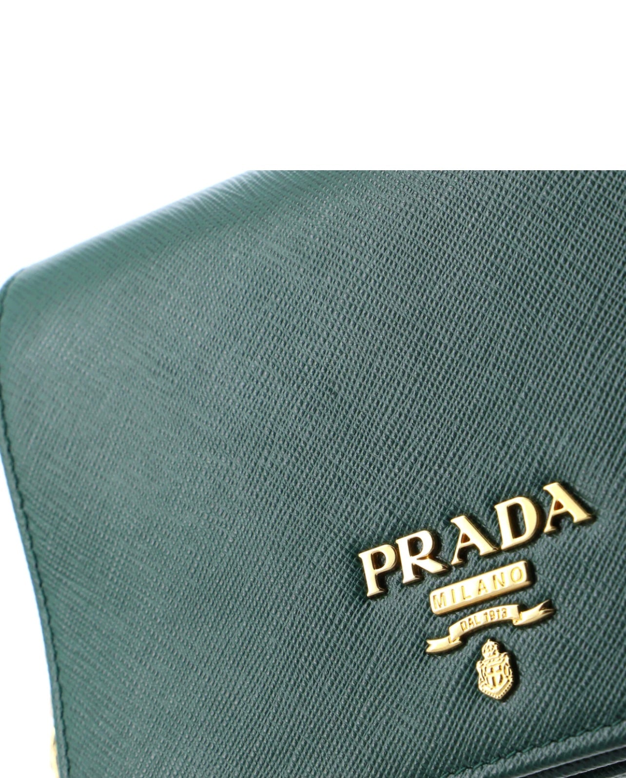 PRADA - Chain Wallet Crossbody Saffiano Leather