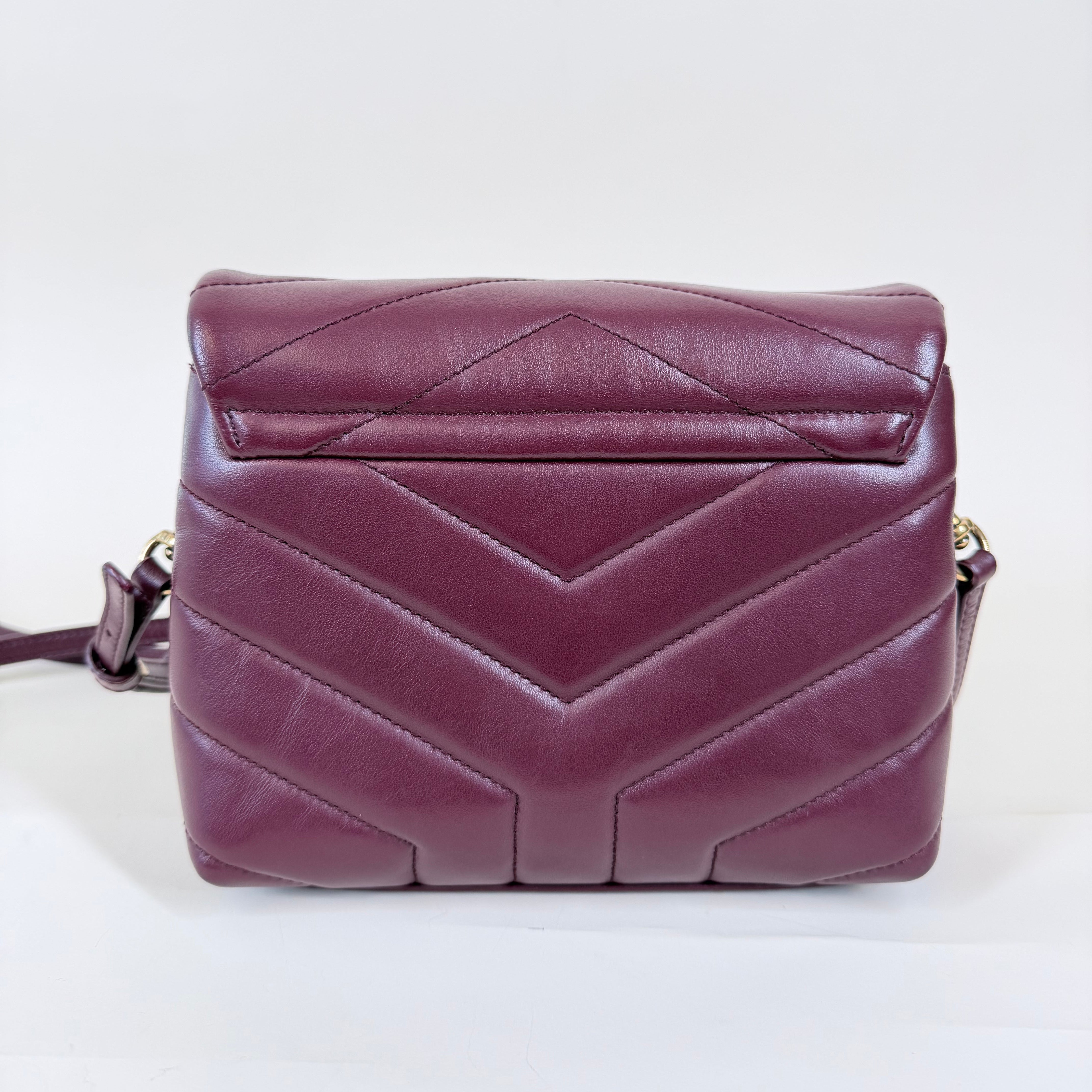 PRE-OWNED YSL Loulou Toy lambskin Shoulder Bag