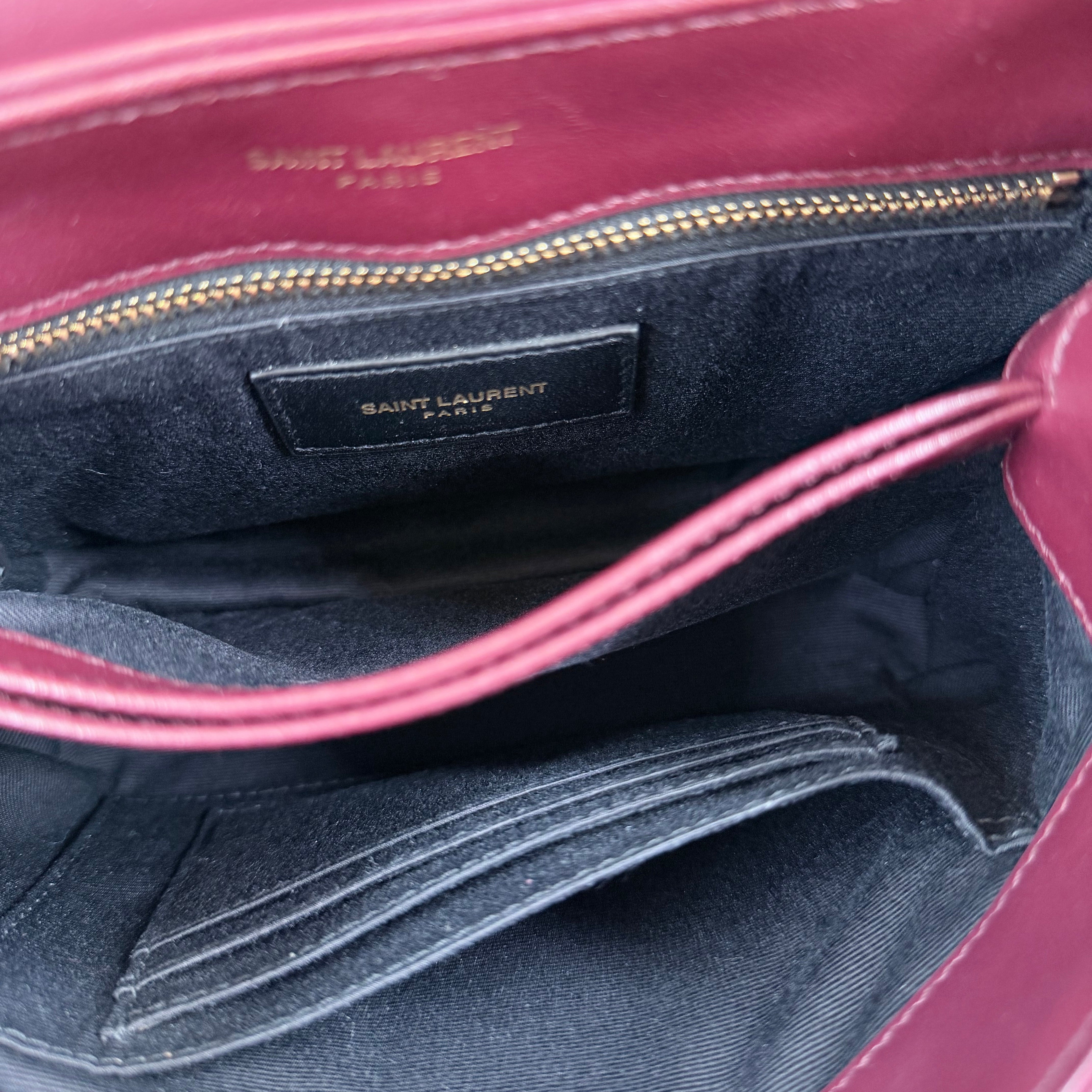 PRE-OWNED YSL Loulou Toy lambskin Shoulder Bag