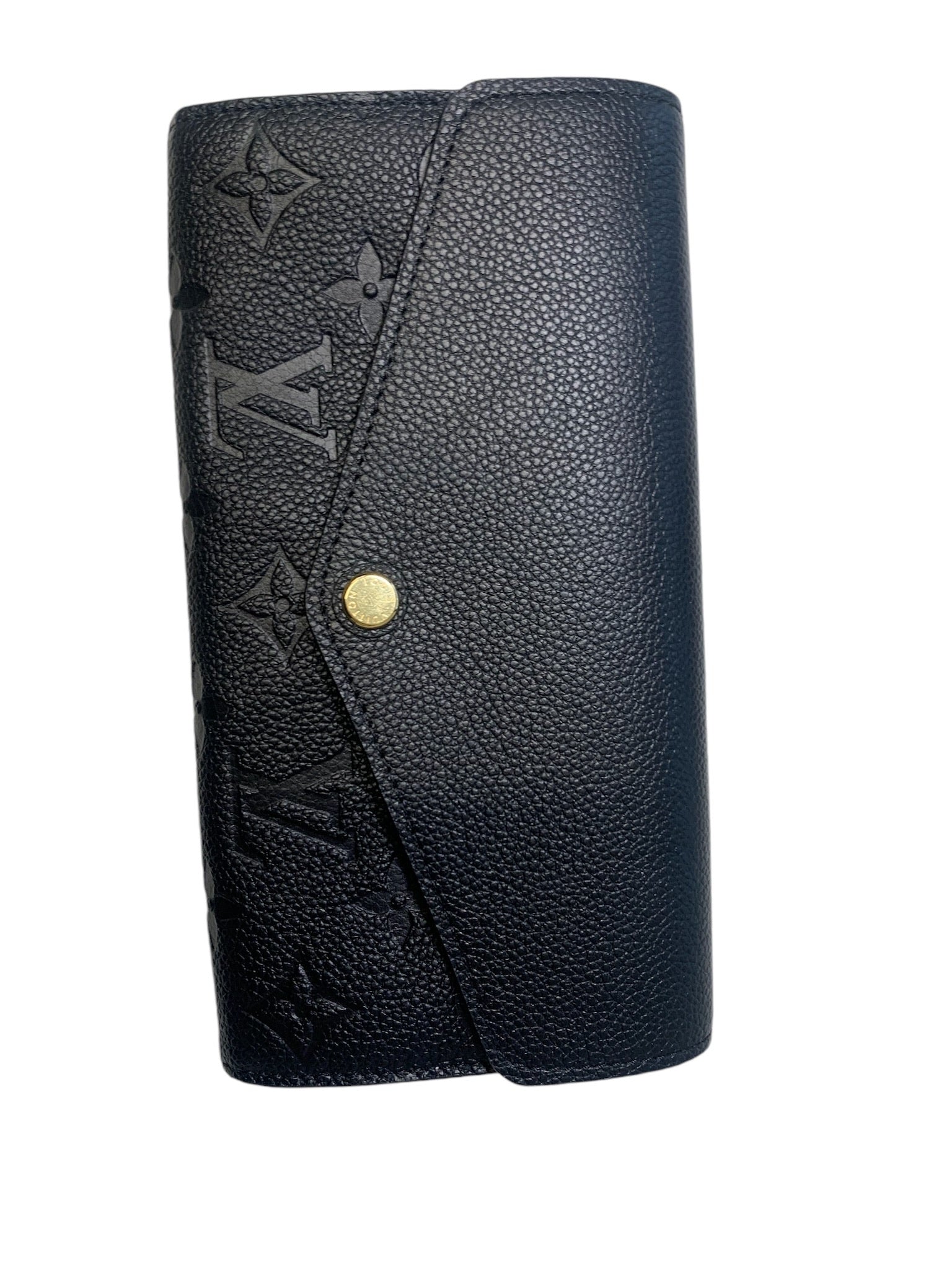 LOUIS VUITTON - Cartera Empreinte Sarah con monograma negra