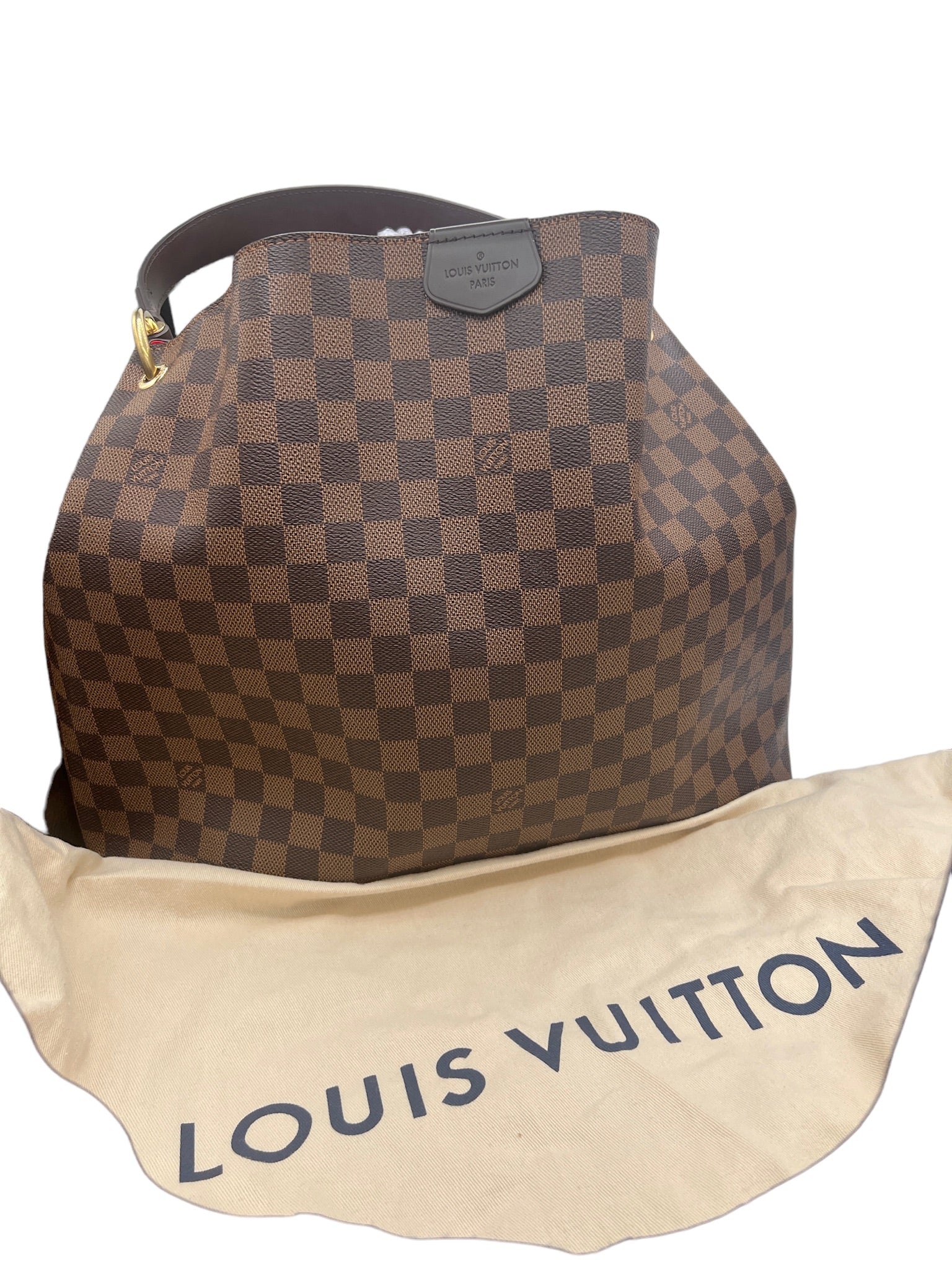 LOUIS VUITTON - Lona Damier Ebene Graceful MM