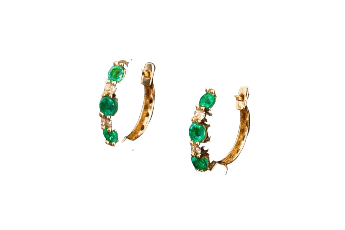 Carlota Emerald Hoops