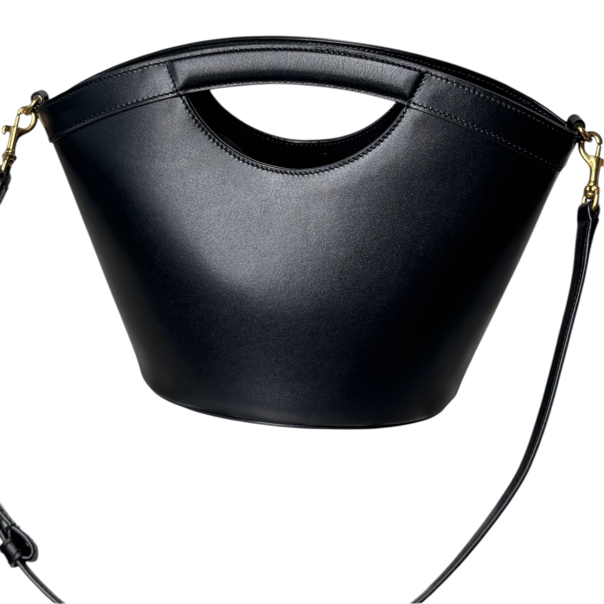 PRE-OWNED Black Mini Celia Tote Shoulder Bag