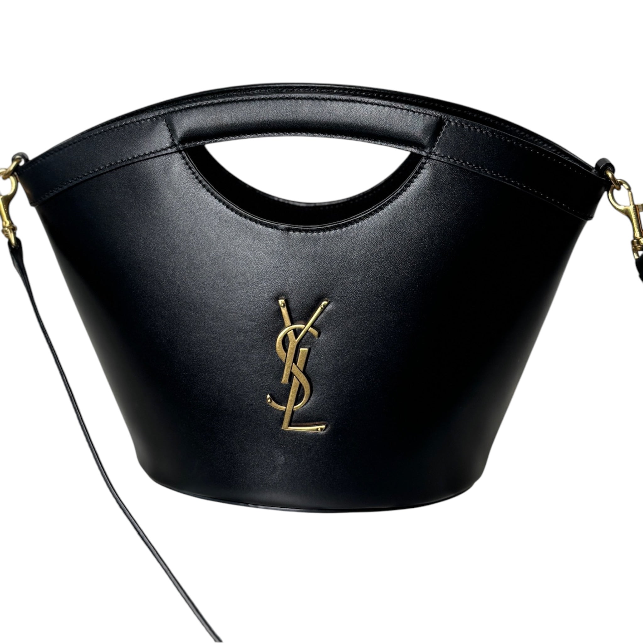 PRE-OWNED Black Mini Celia Tote Shoulder Bag