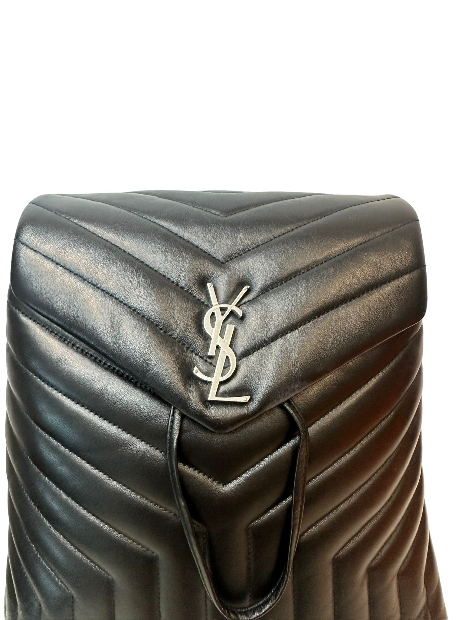 SAINT LAURENT - Medium Supple Monogram LouLou Backpack