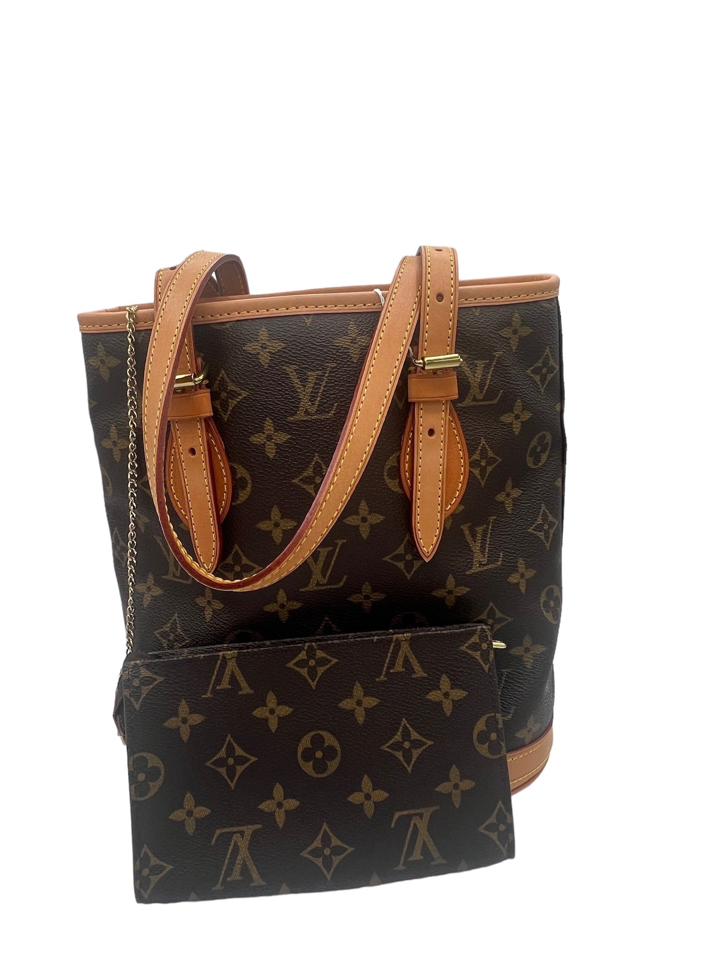 LOUIS VUITTON - Monogram Canvas Bucket PM Shoulder Bag